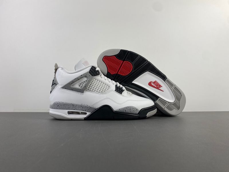 GX Batch Air Jordan 4 “White Cement” Releases On May 17th 2025; MSRP Is