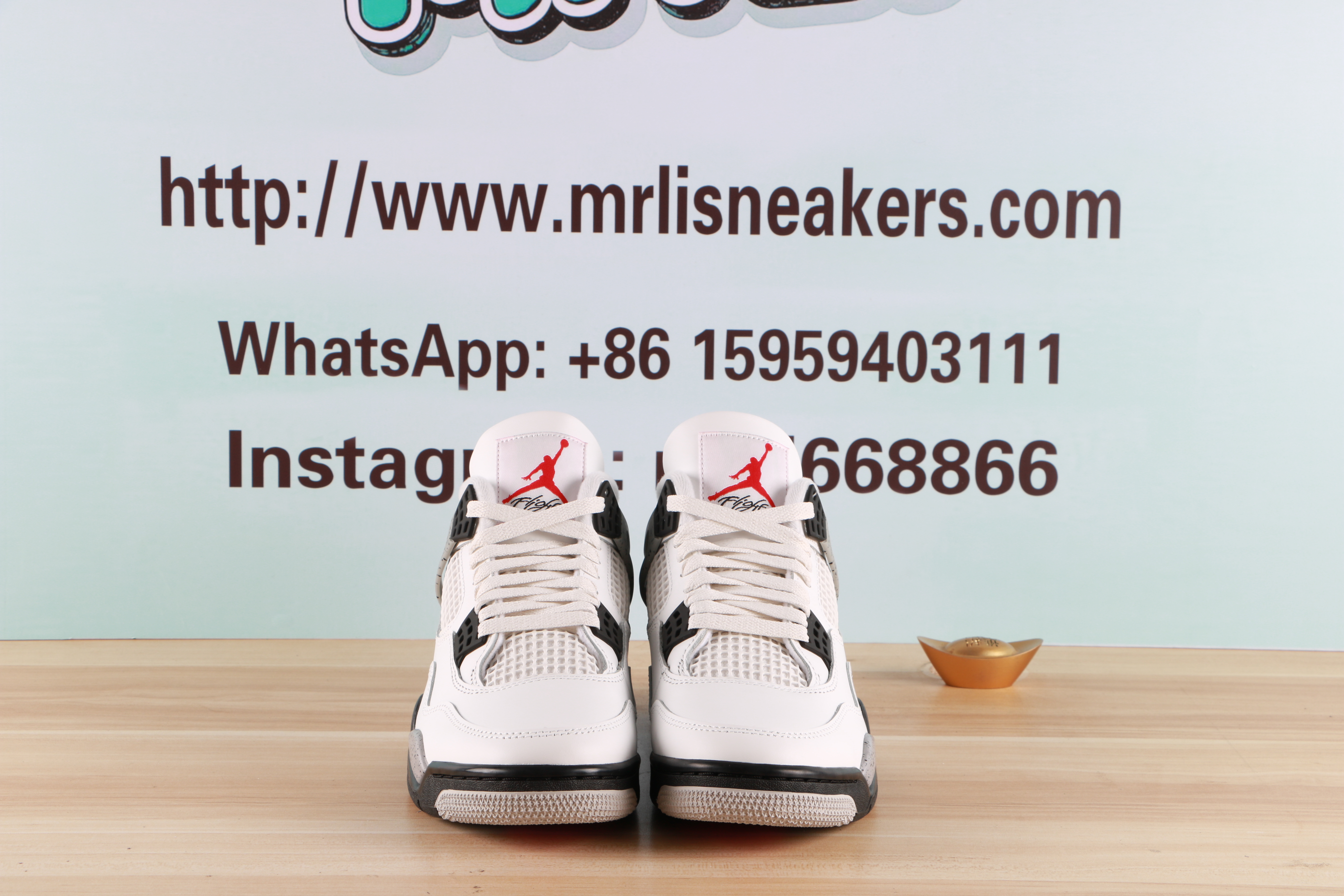 Jordan 4 Retro White Cement