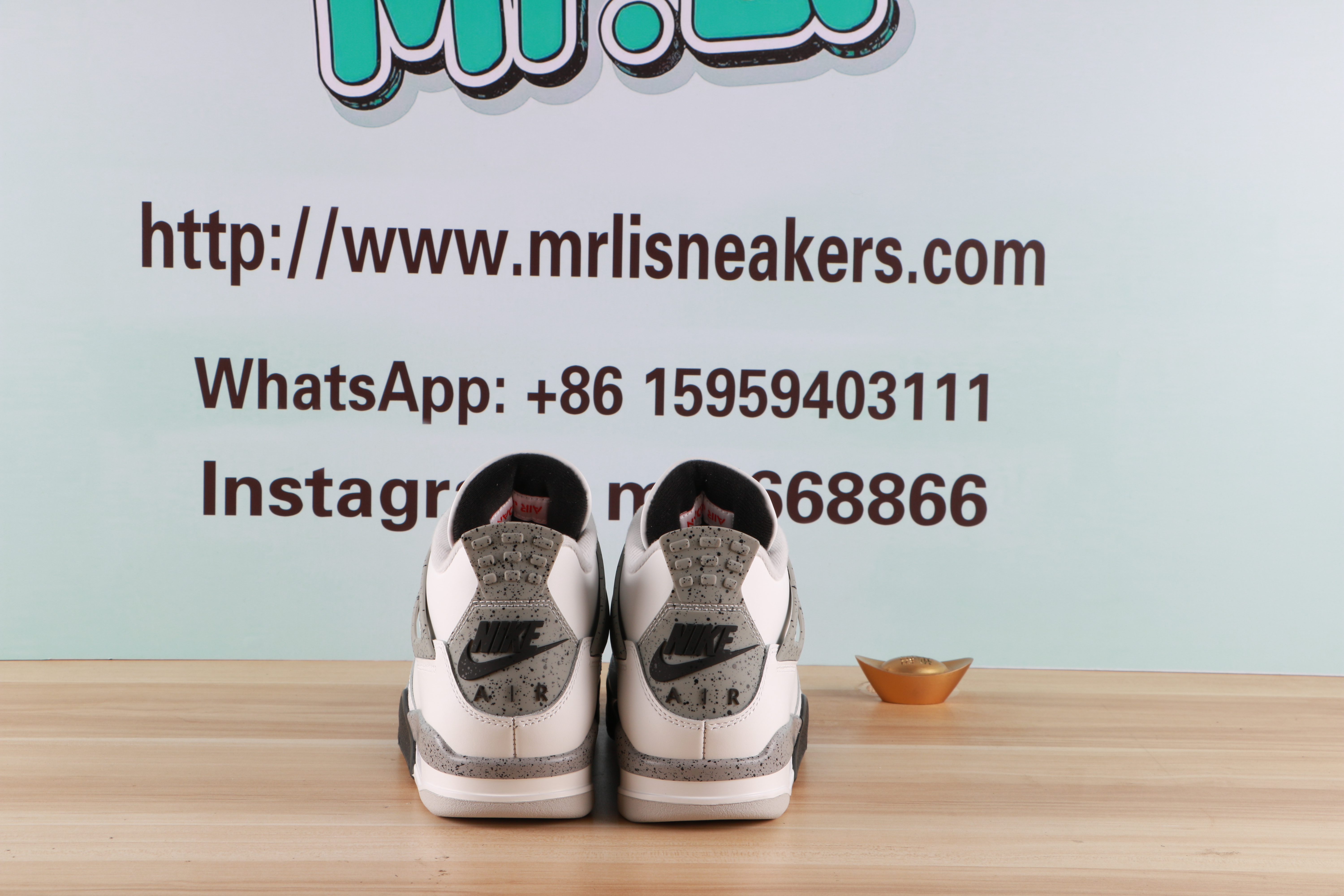 Jordan 4 Retro White Cement