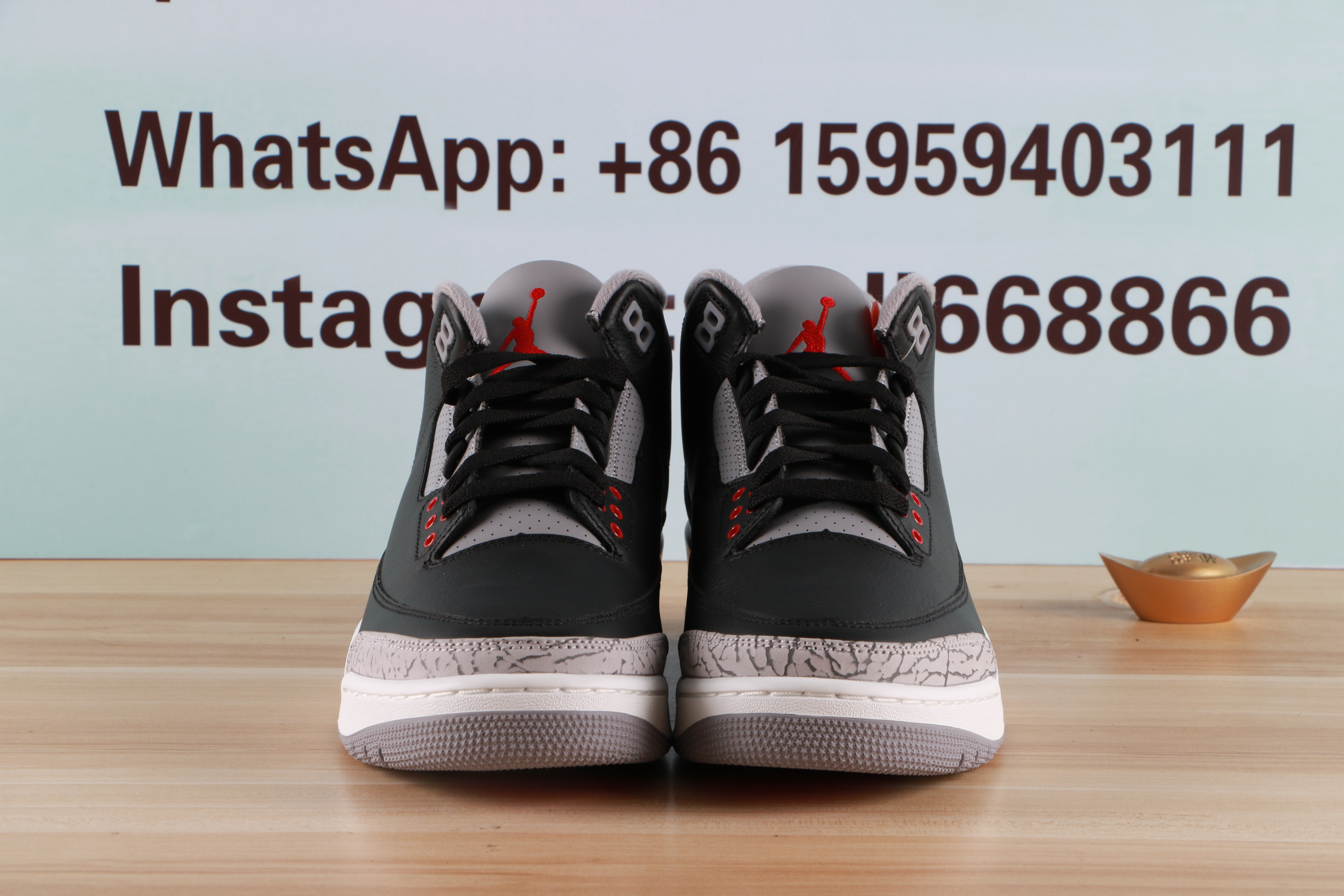 Jordan 3 Retro Black Cement(QY)