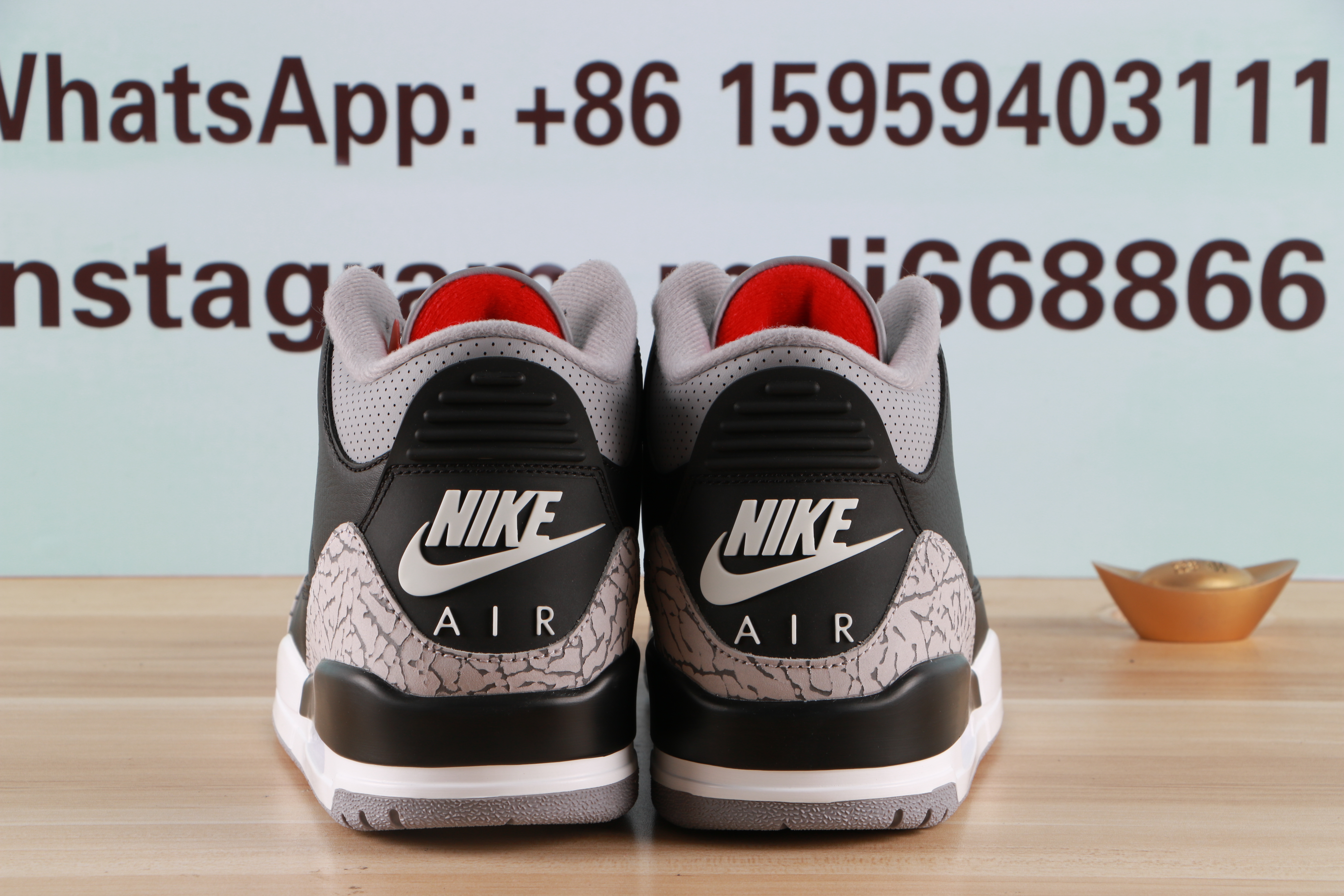 Jordan 3 Retro Black Cement(QY)