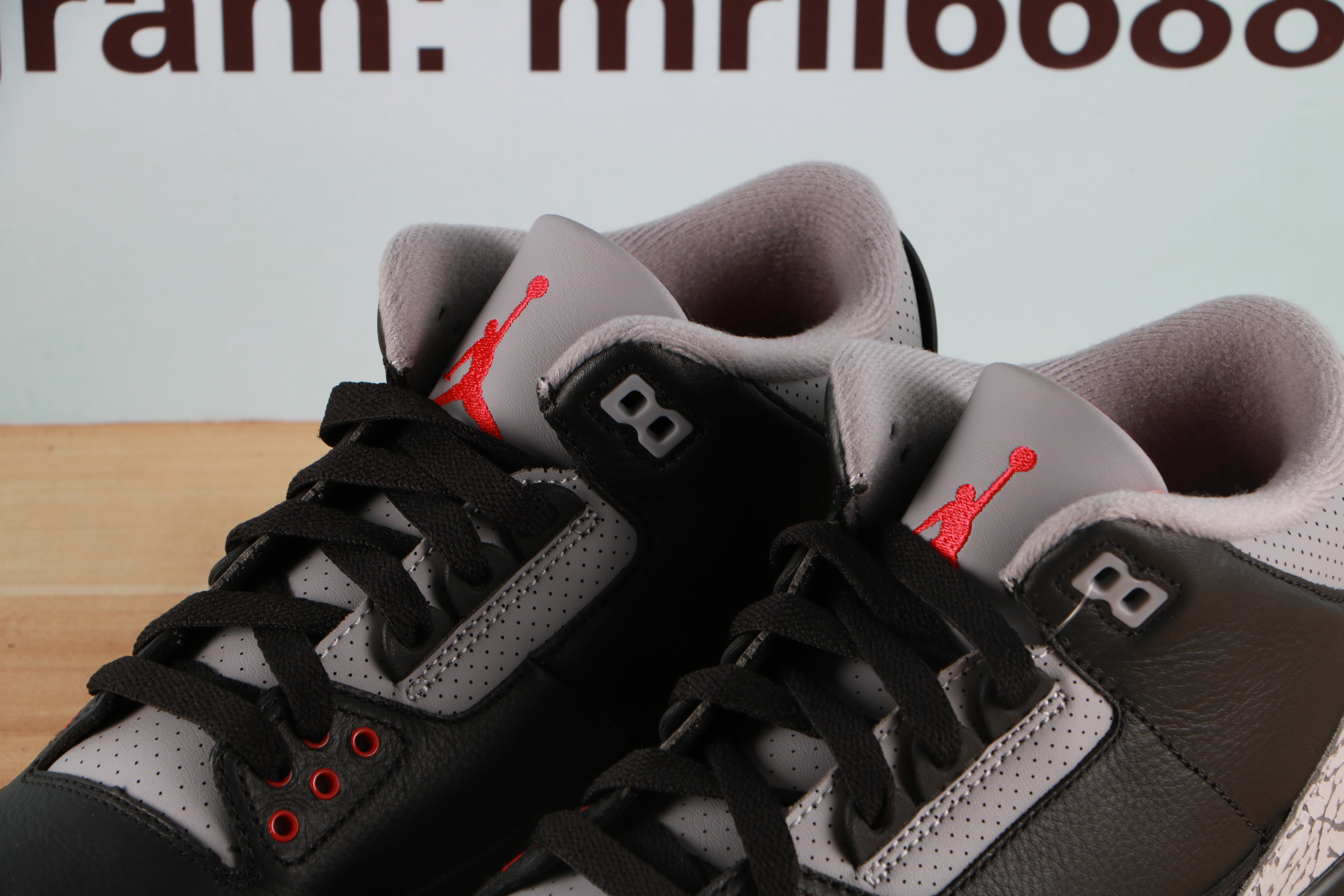 Jordan 3 Retro Black Cement(QY)