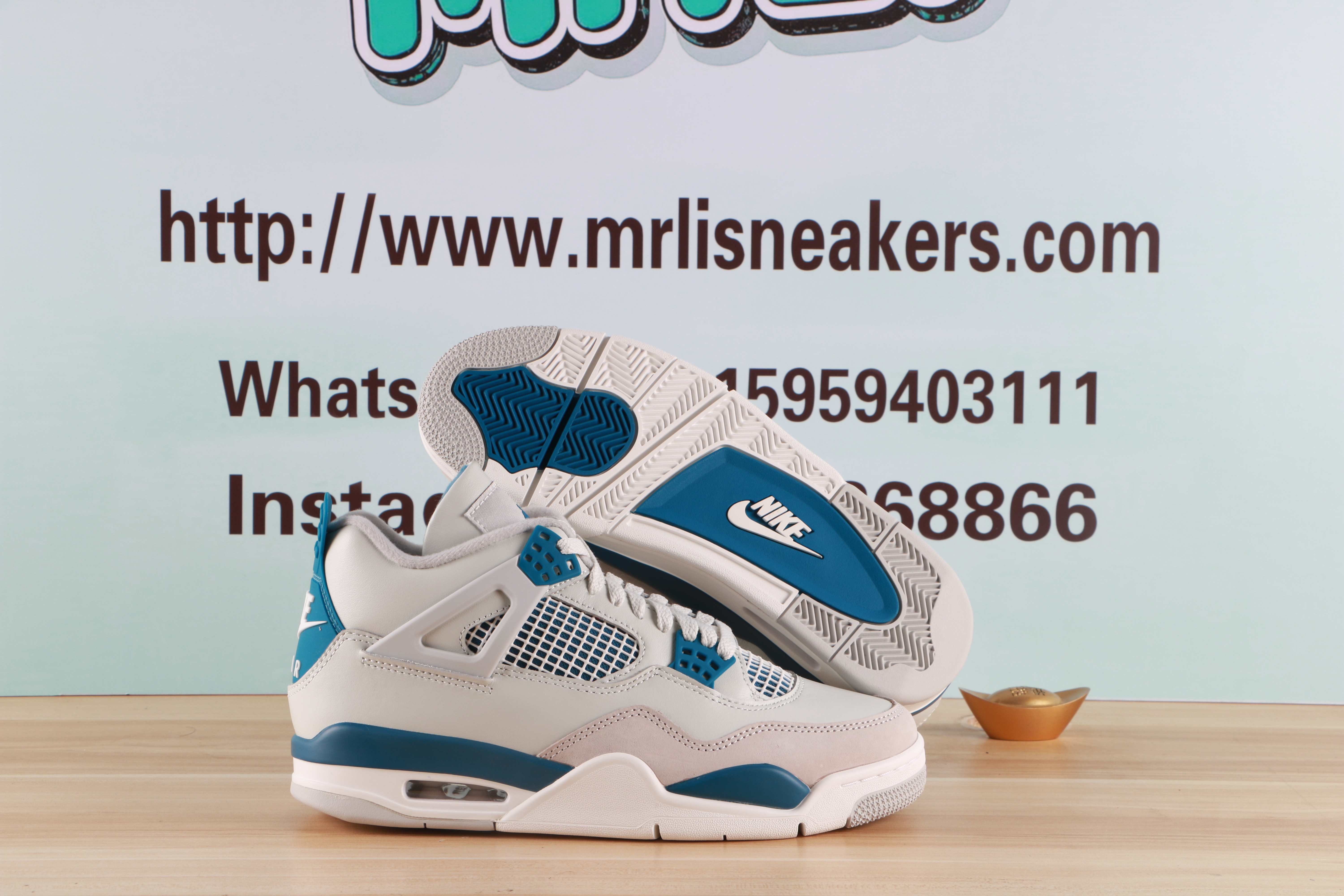 Jordan 4 Retro Military Blue