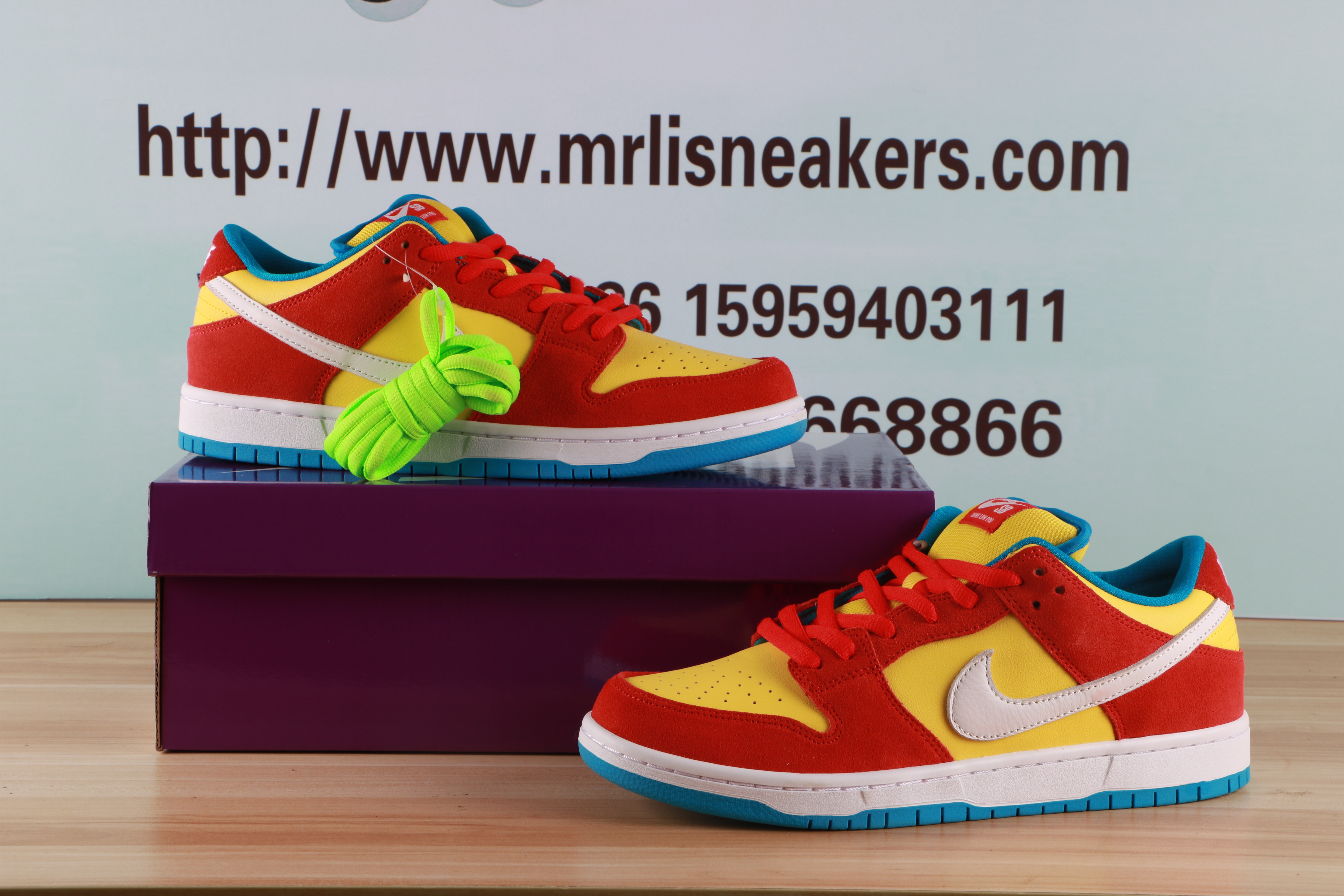 Nike SB Dunk Low Pro Bart Simpson