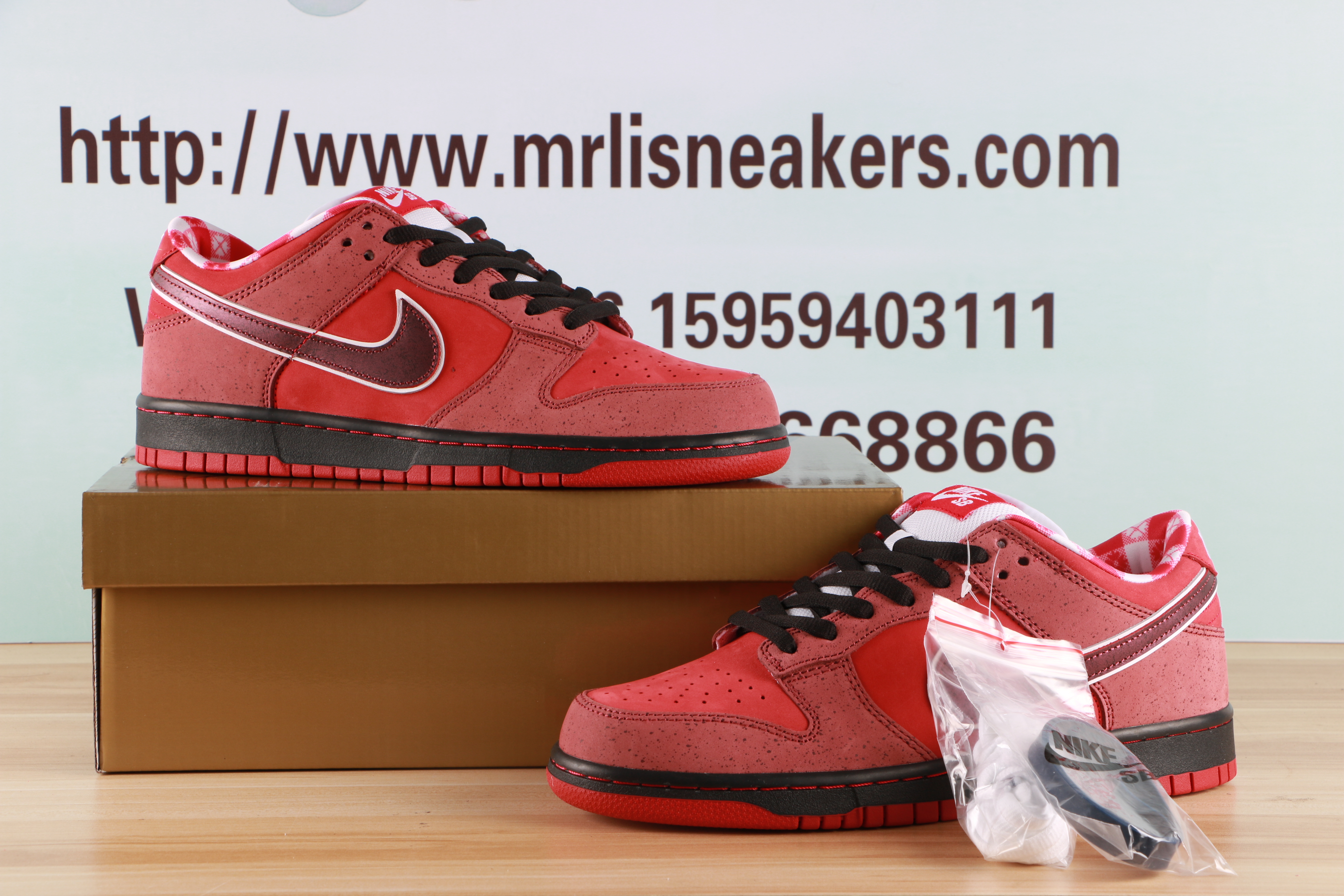 Nike SB Dunk Low Concepts Red Lobster
