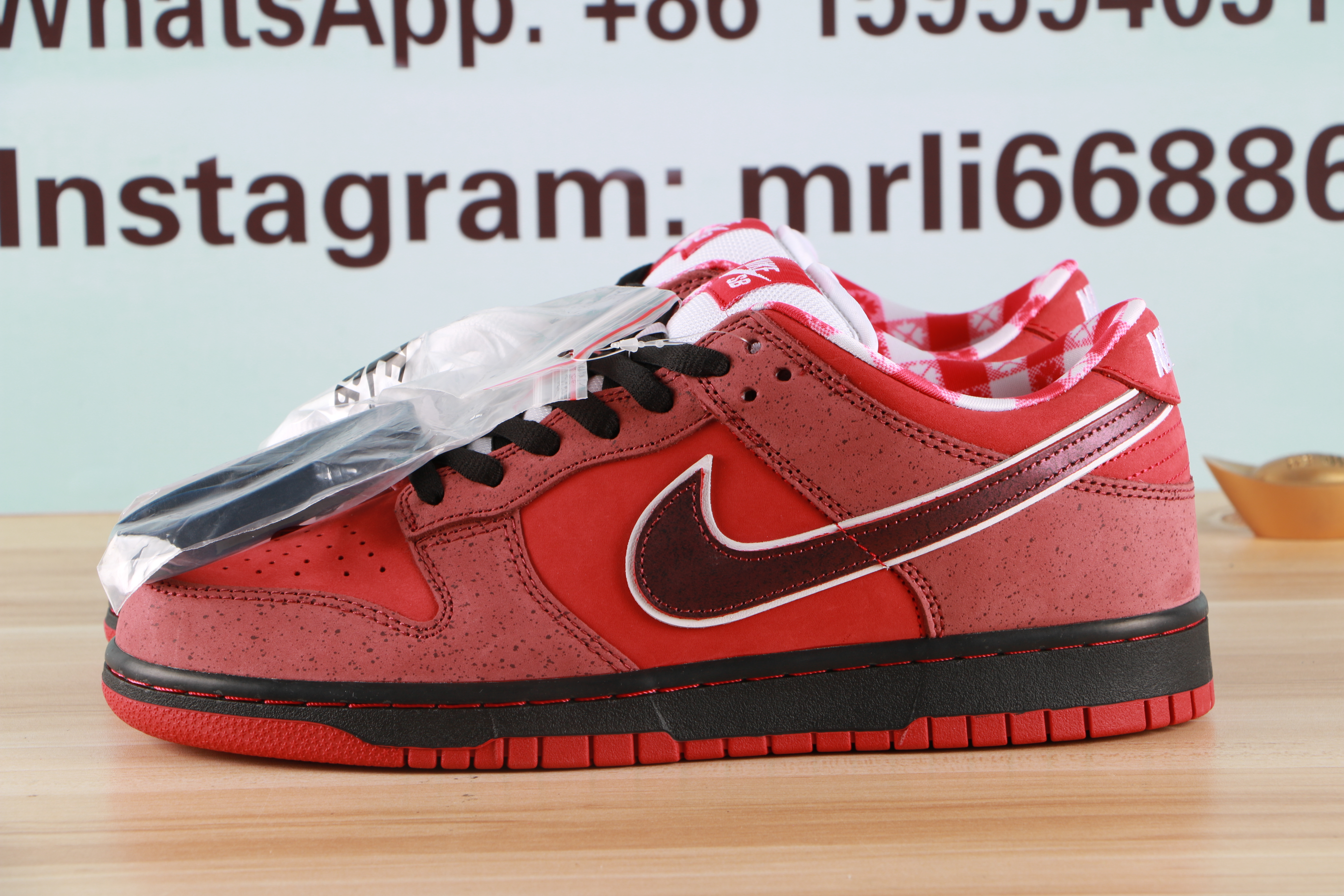 Nike SB Dunk Low Concepts Red Lobster