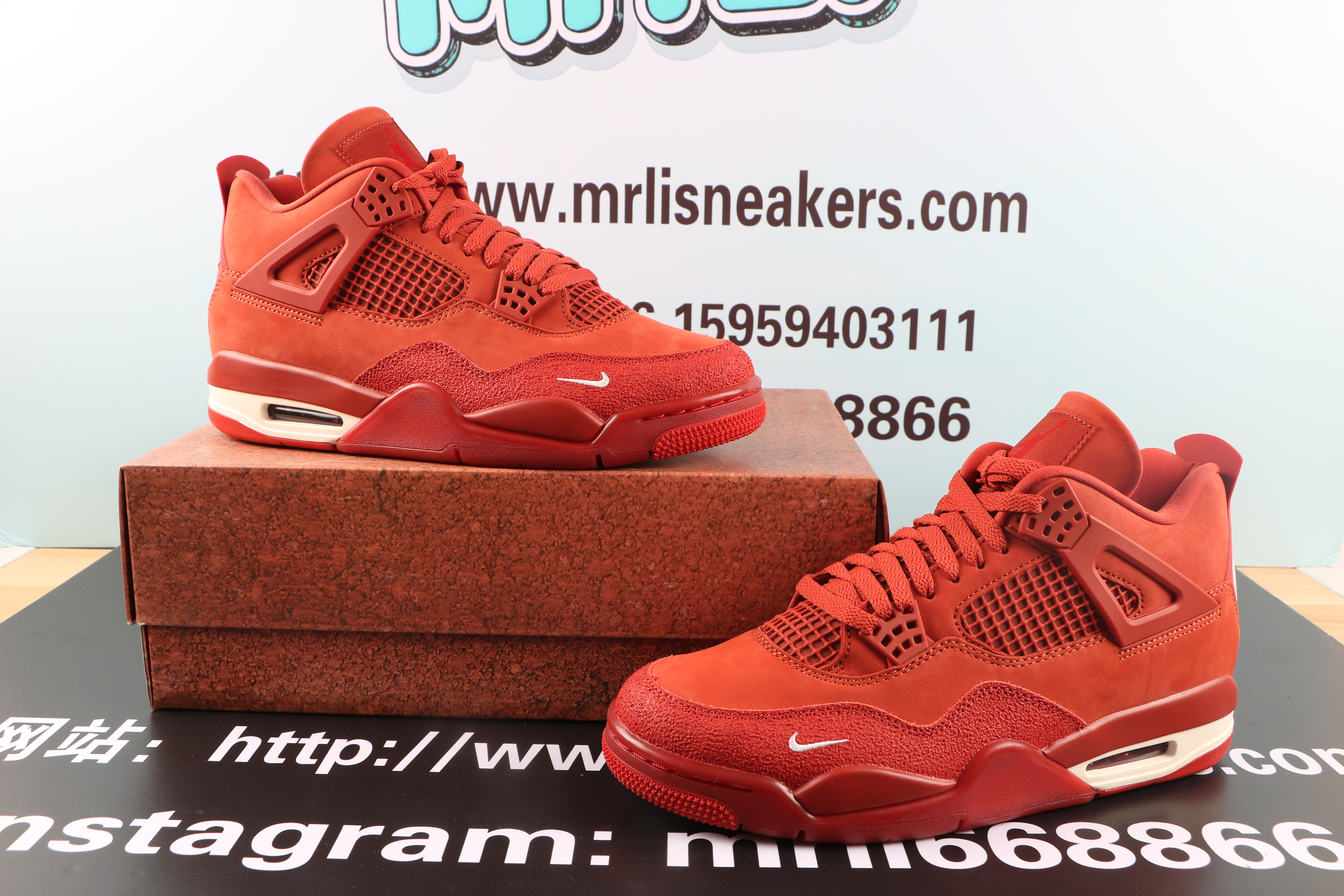 Air Jordan 4 Retro OG SP Nigel Sylvester Brick by Brick
