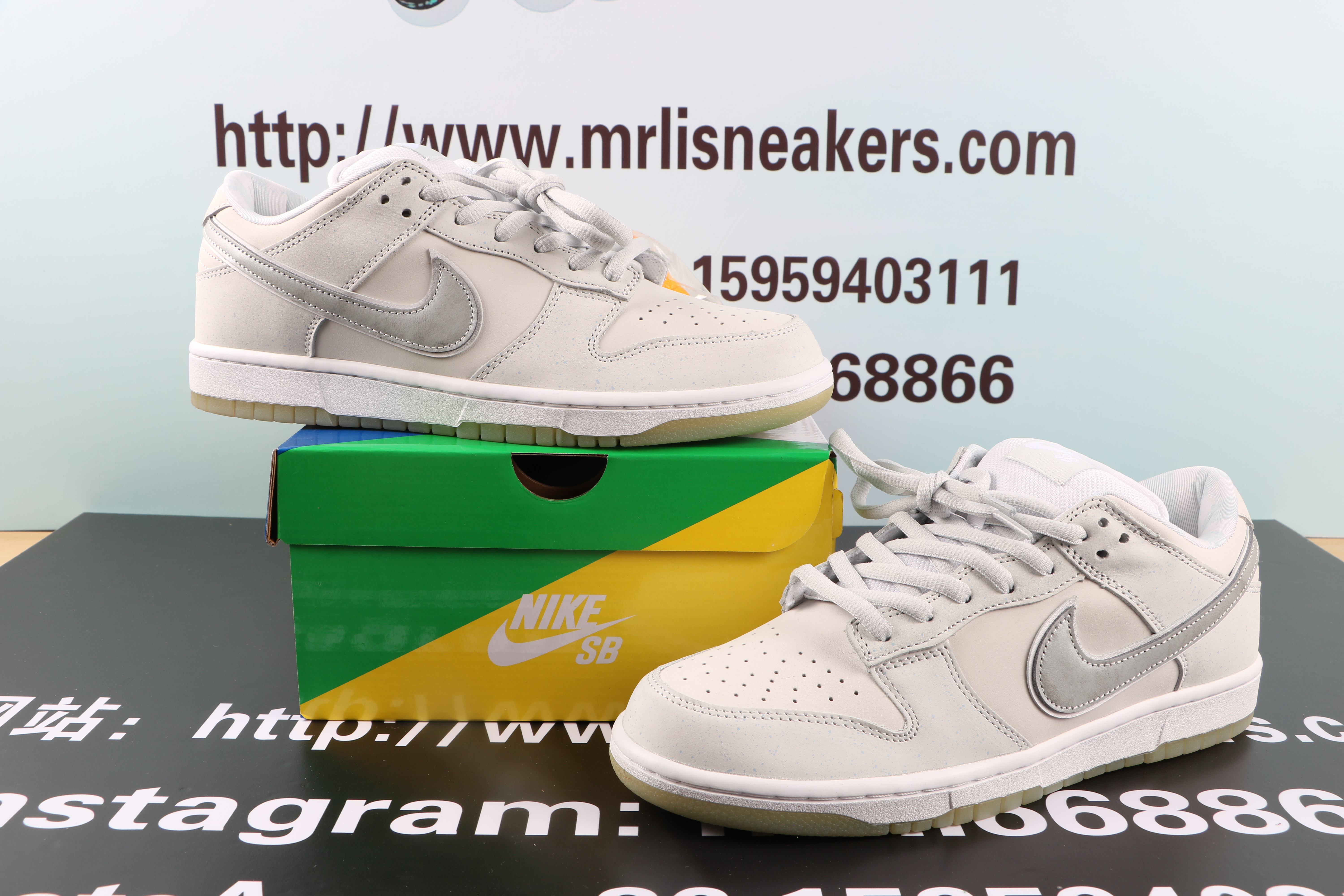 QY Batch Concepts x Nike SB Dunk Low “White Lobster”