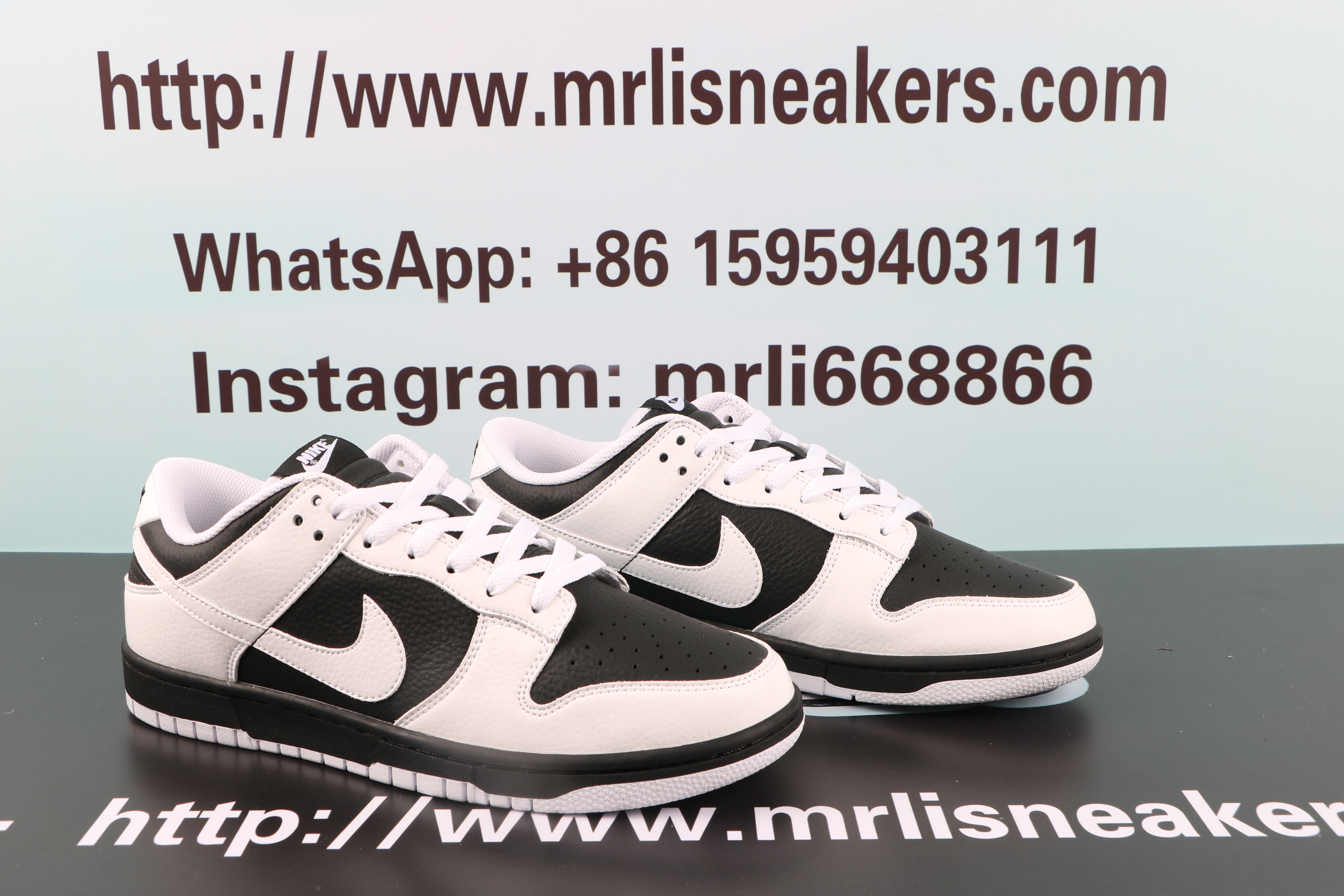 Nike SB Dunk Low"Reverse Panda"