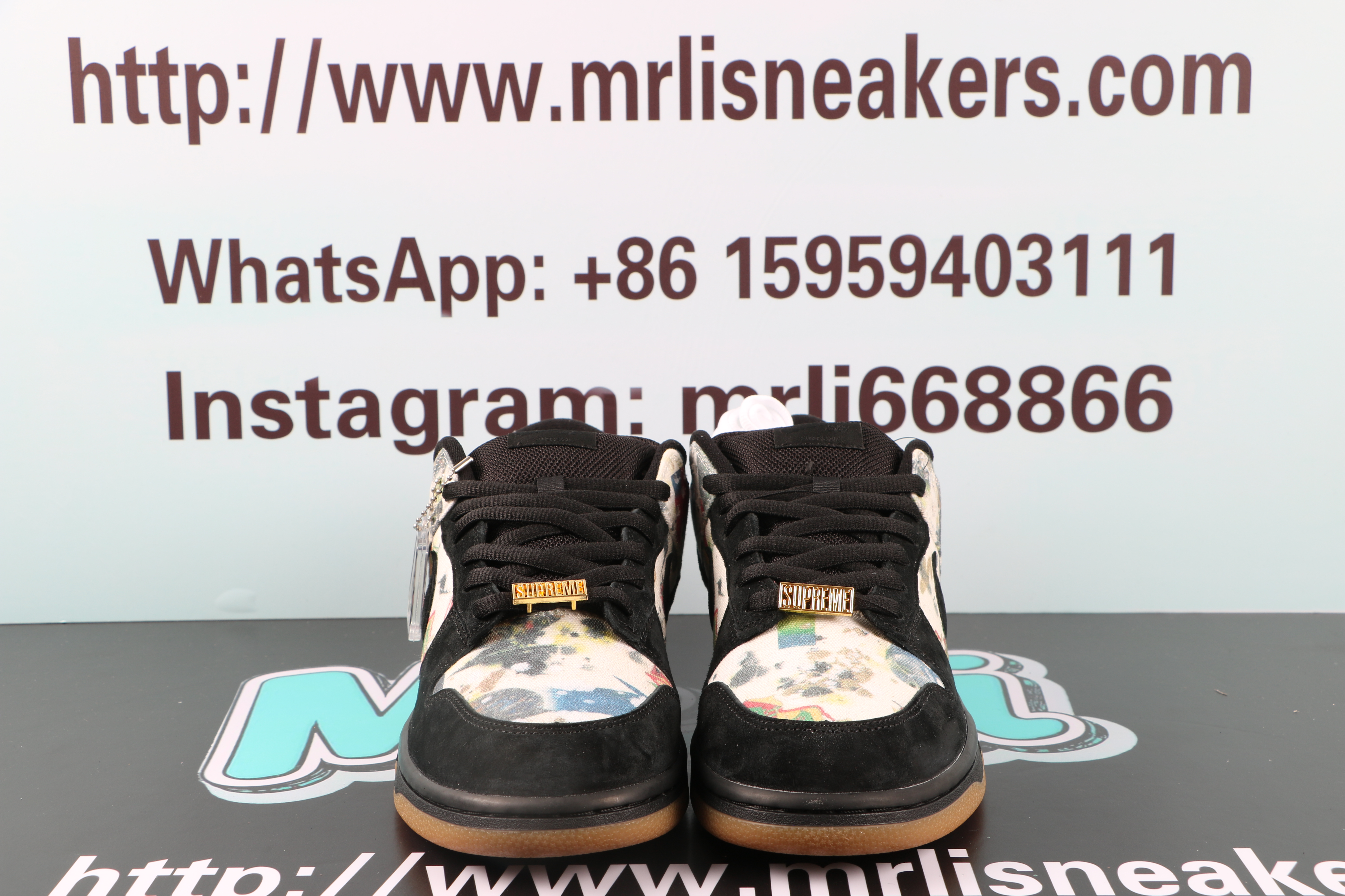 Nike SB Dunk Low Supreme Rammellzee $ 115.00