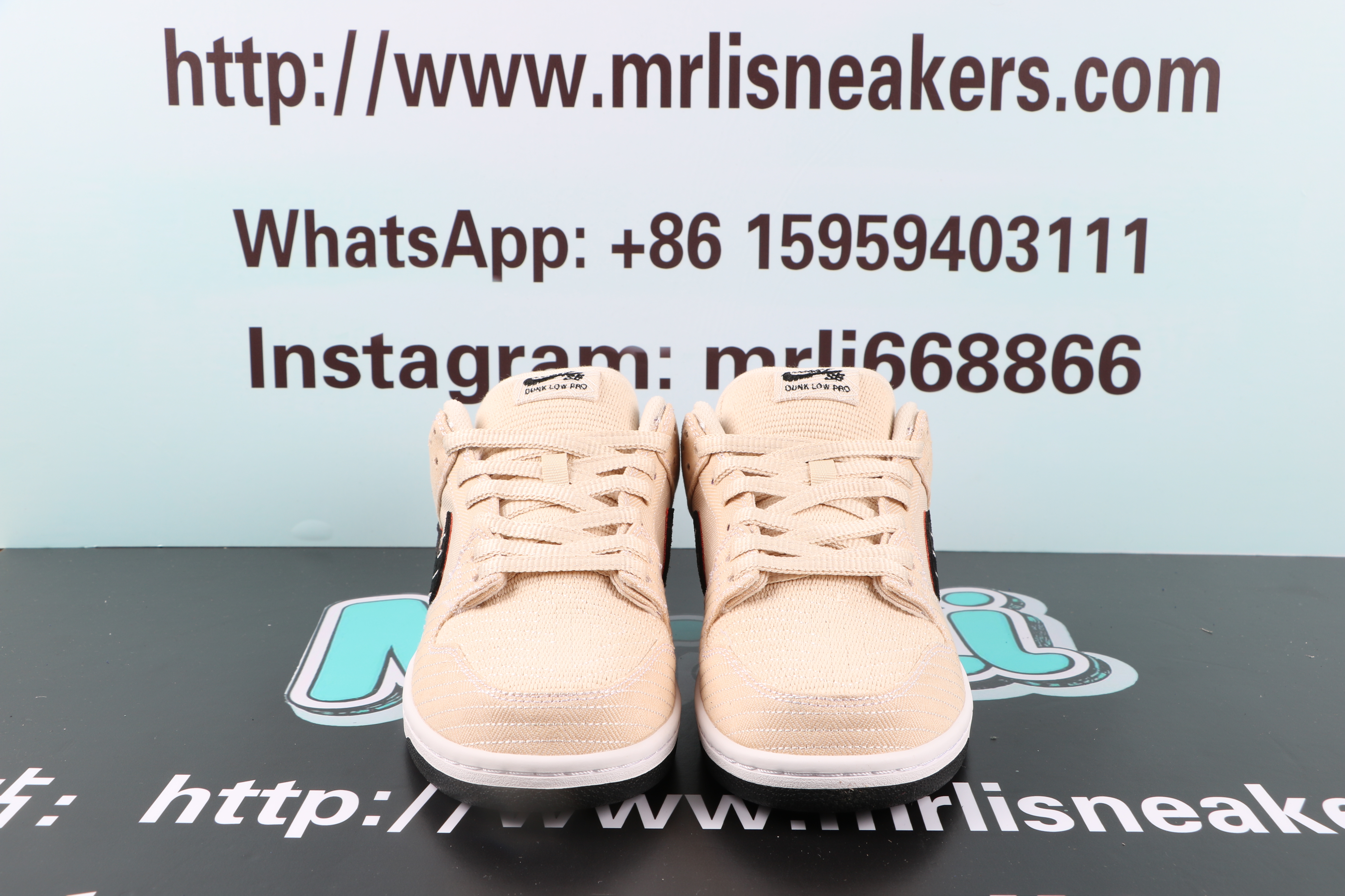 Nike SB Dunk Low X Albino & Preto Pearl White