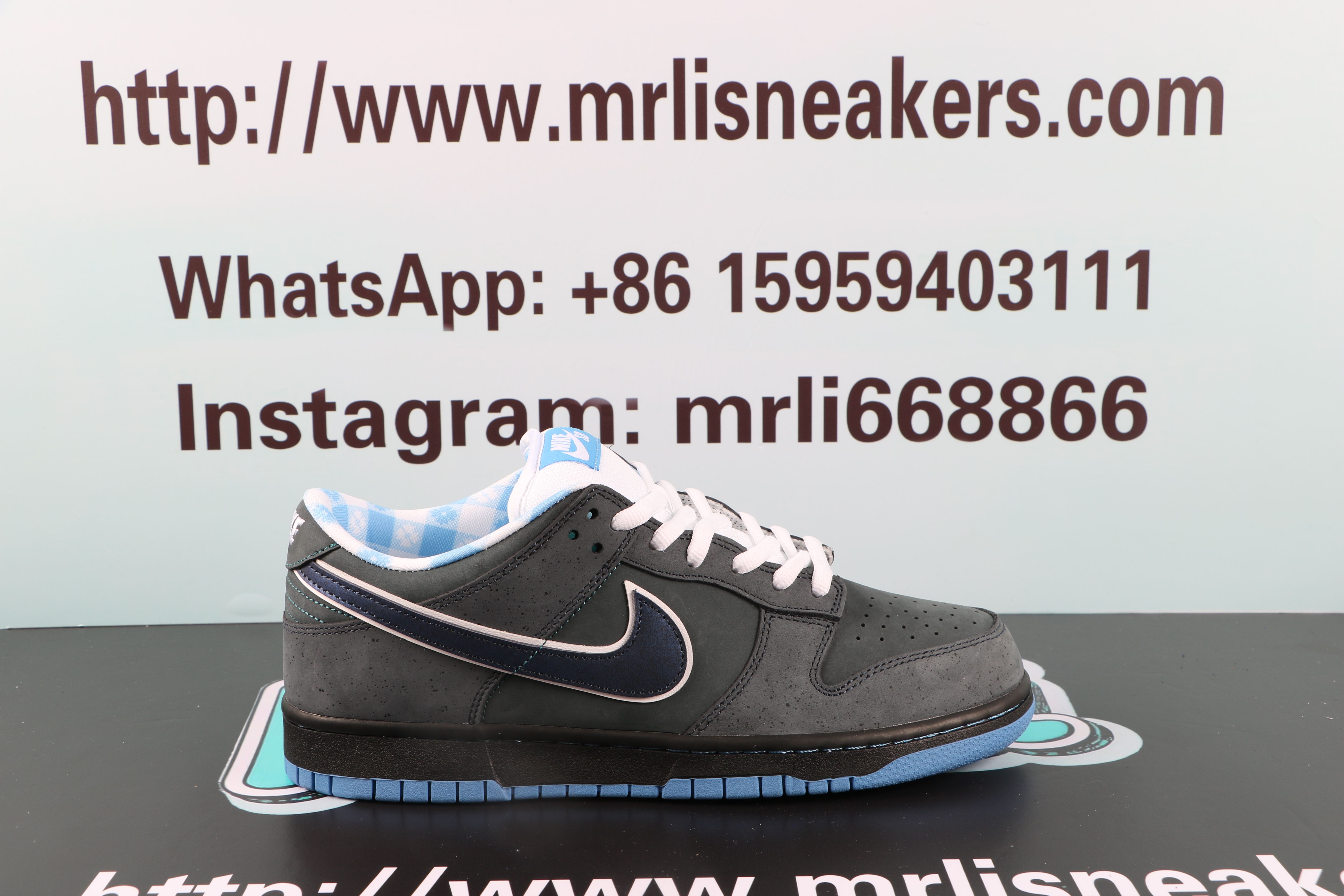 Nike SB Dunk Low Concepts Blue Lobster