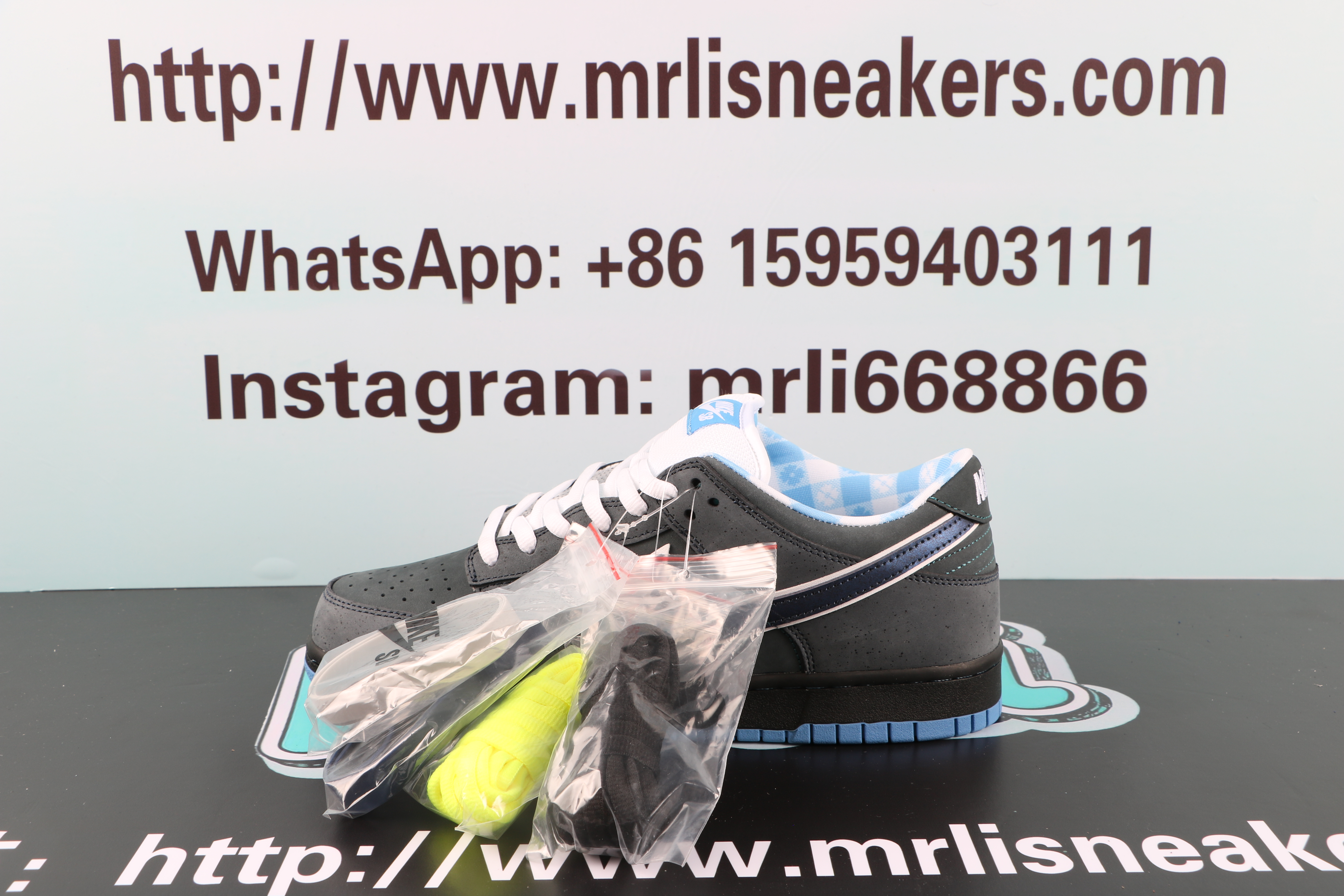 Nike SB Dunk Low Concepts Blue Lobster