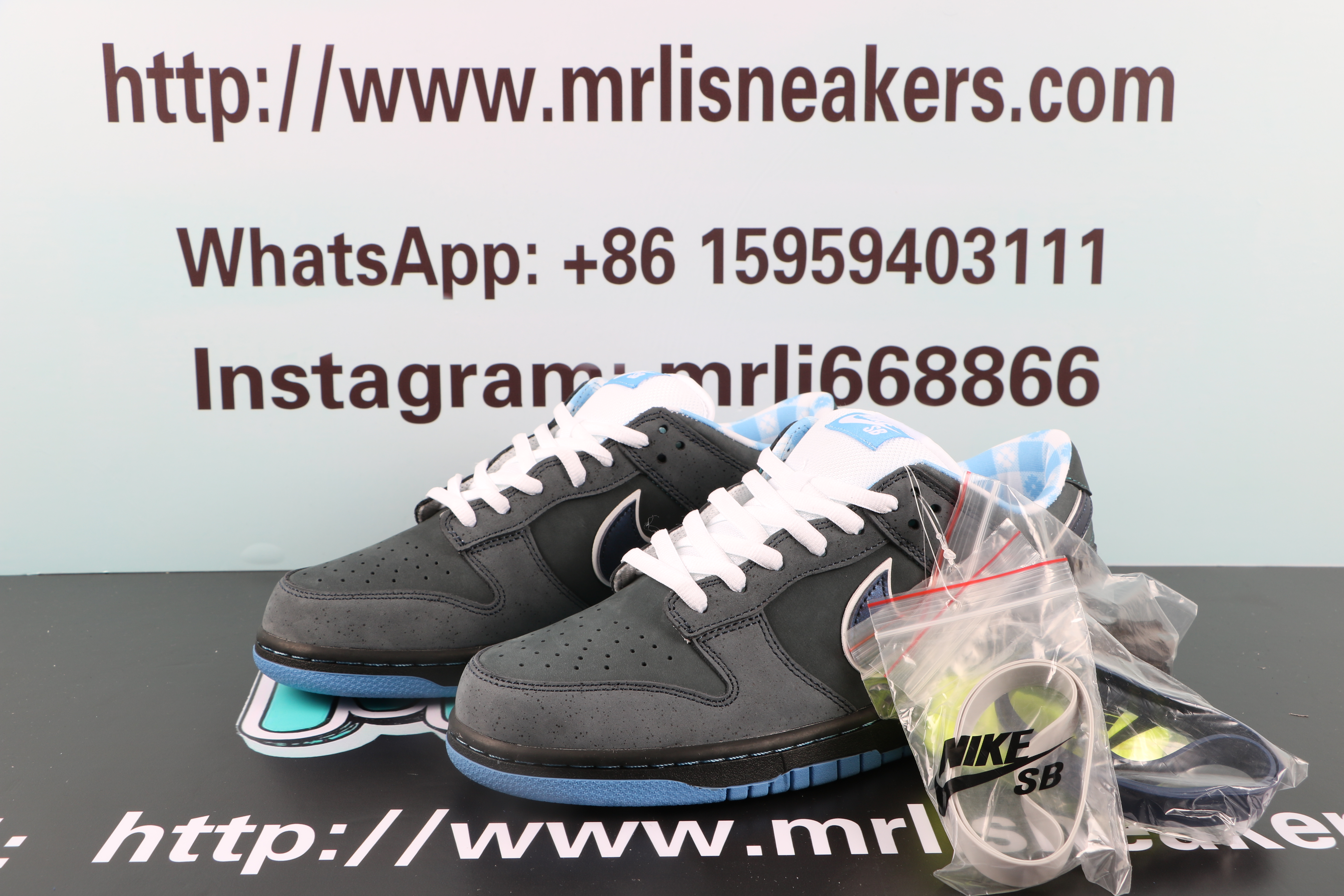 Nike SB Dunk Low Concepts Blue Lobster