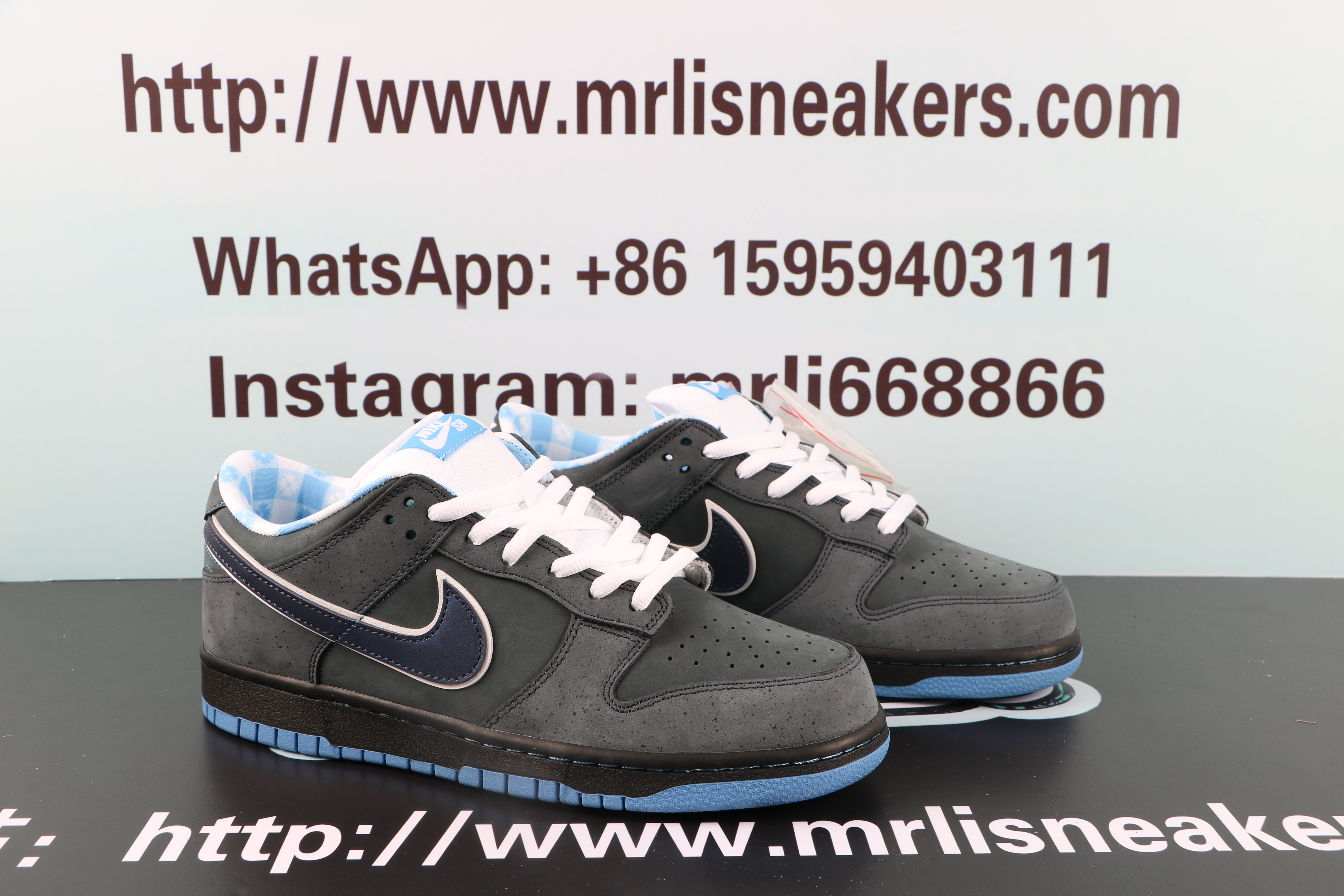 Nike SB Dunk Low Concepts Blue Lobster