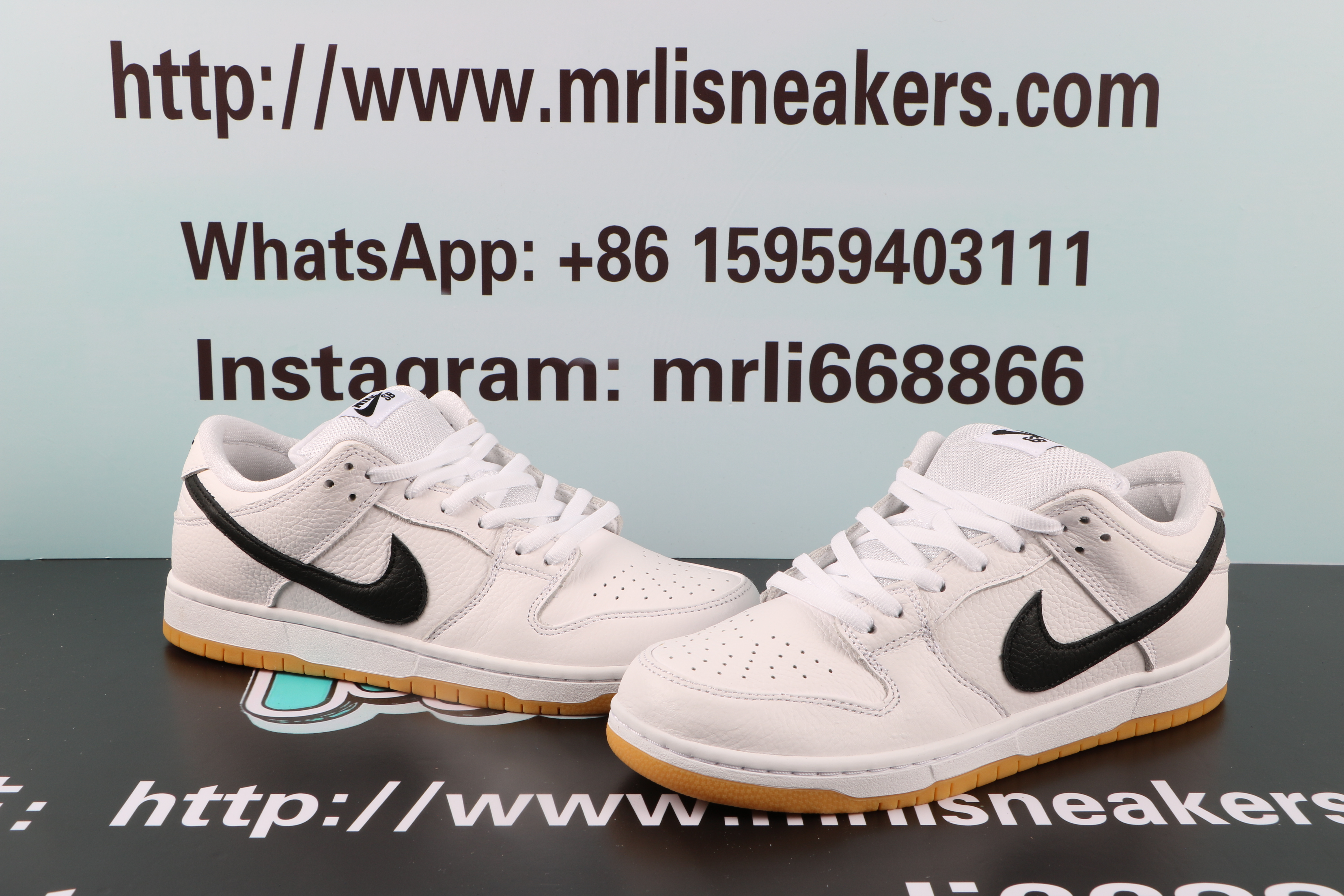 Nike Dunk SB Low pro iso "white gum"