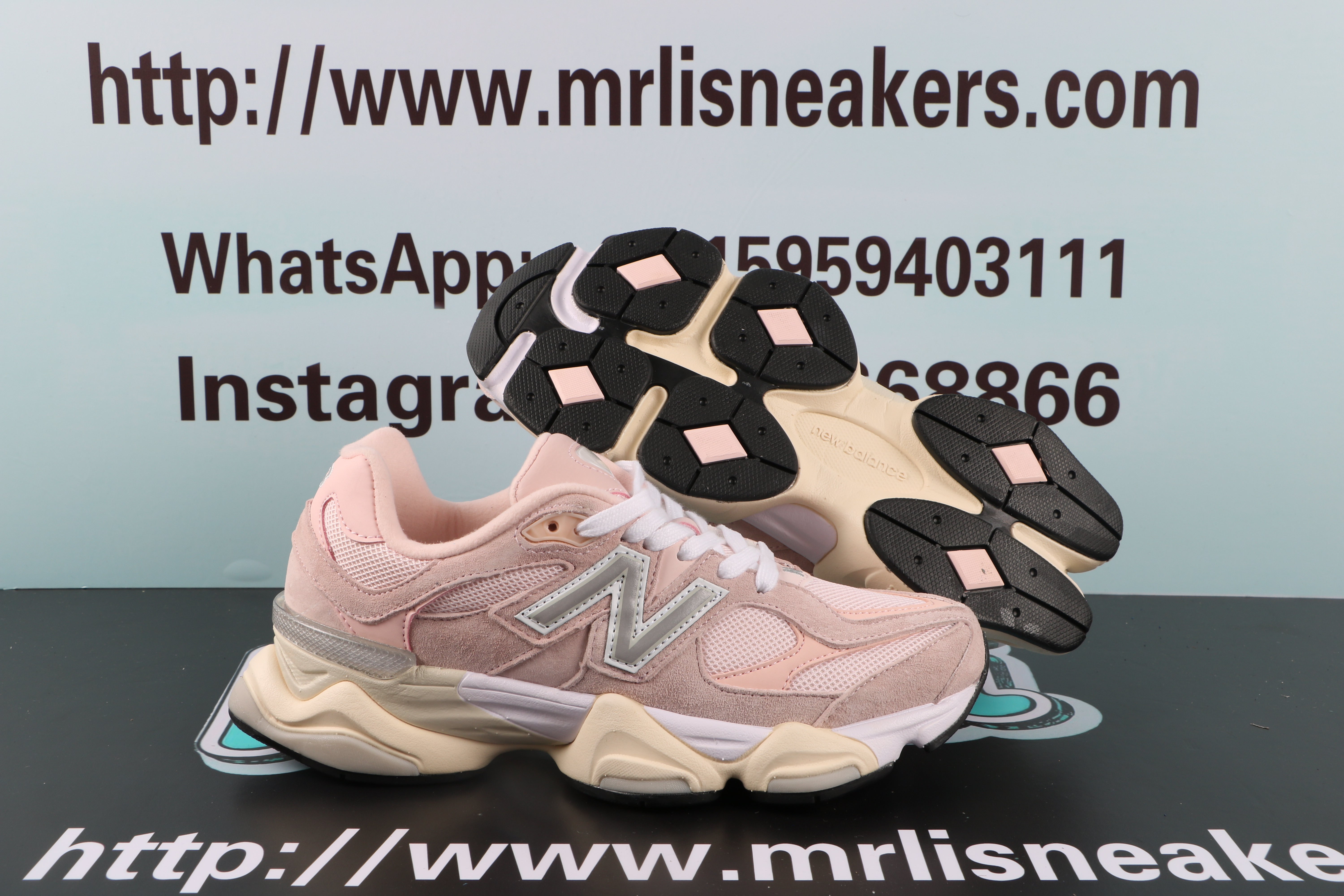New Balance 9060 Crystal Pink