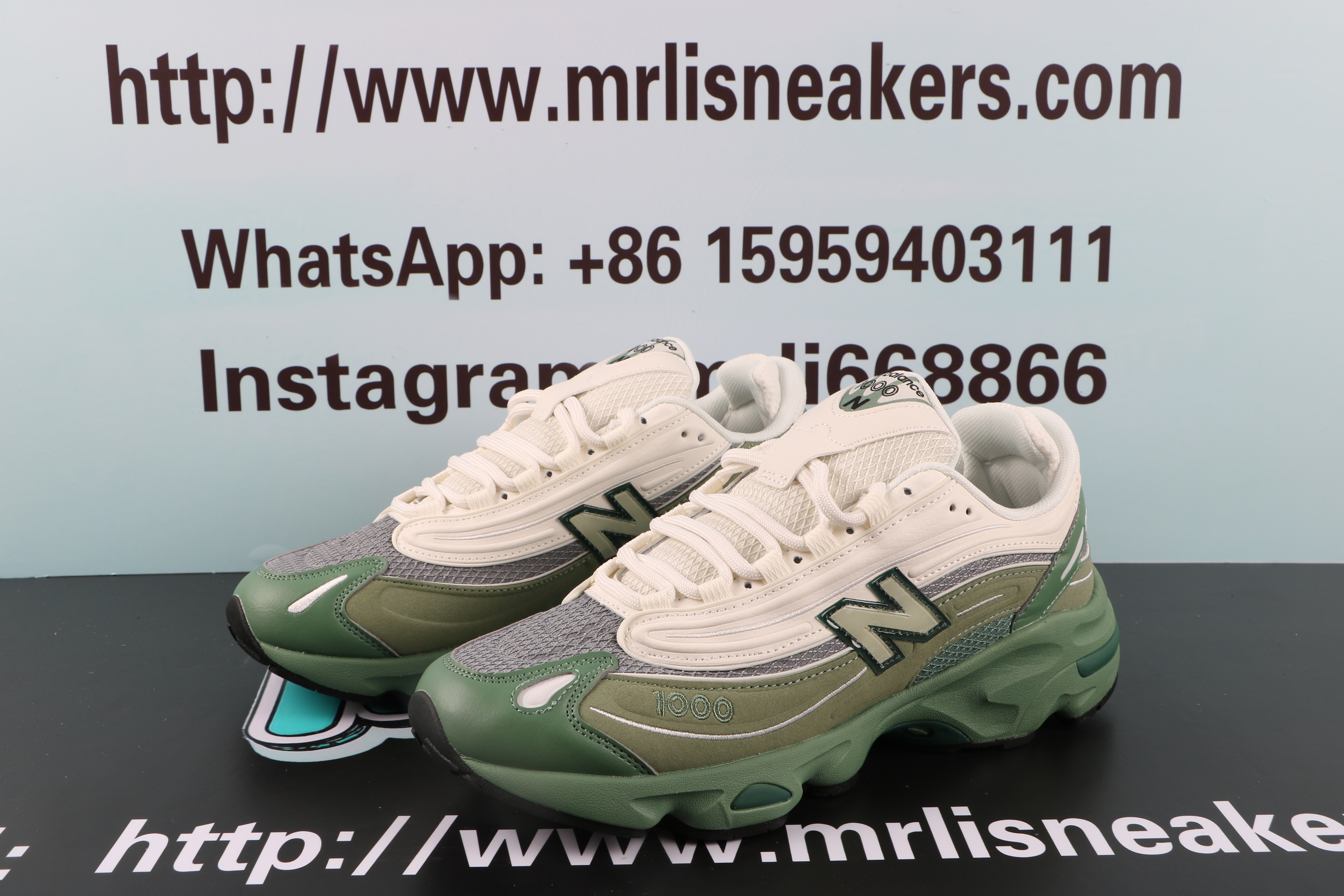 New Balance 1000 Green Grey