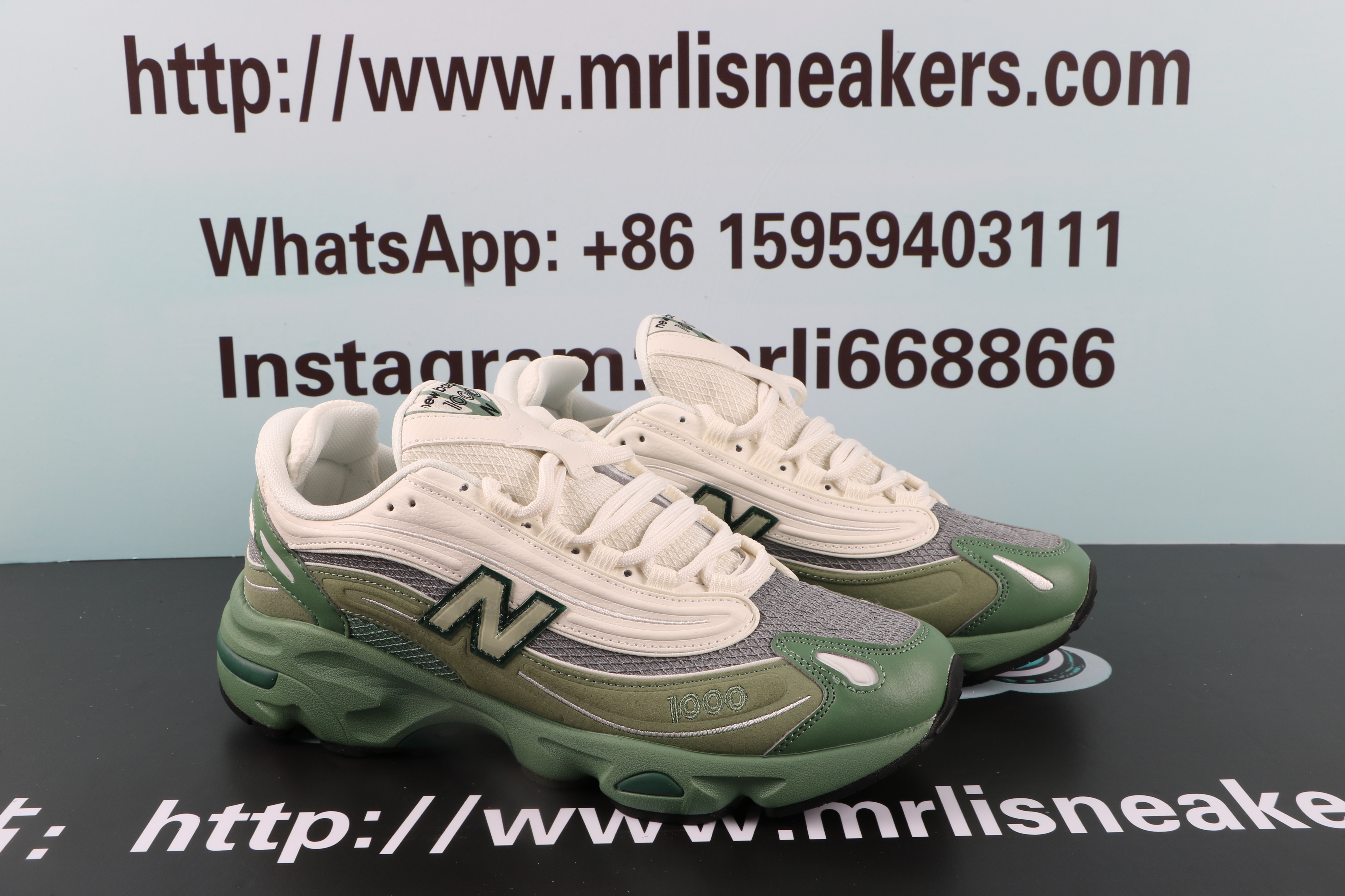New Balance 1000 Green Grey