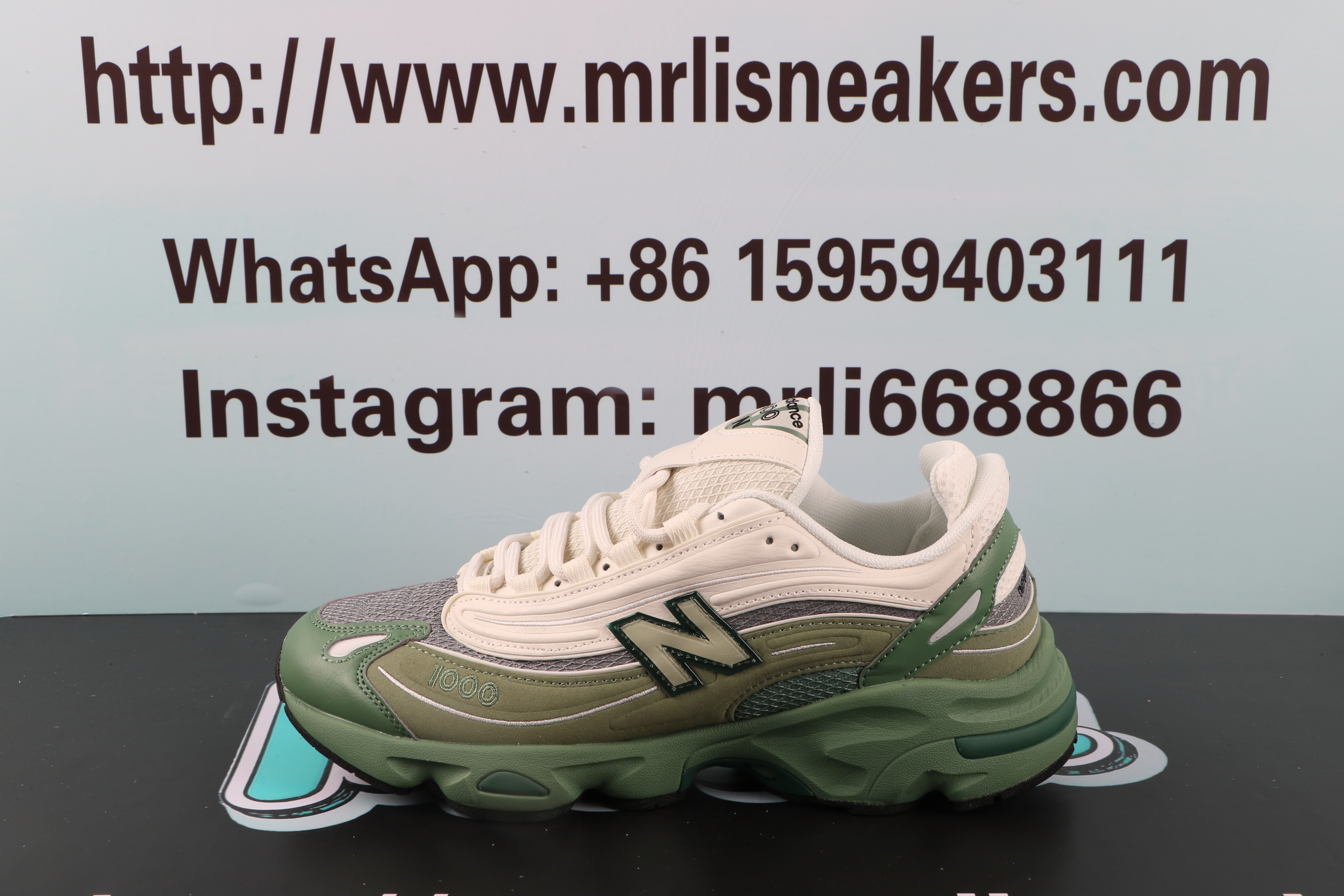 New Balance 1000 Green Grey