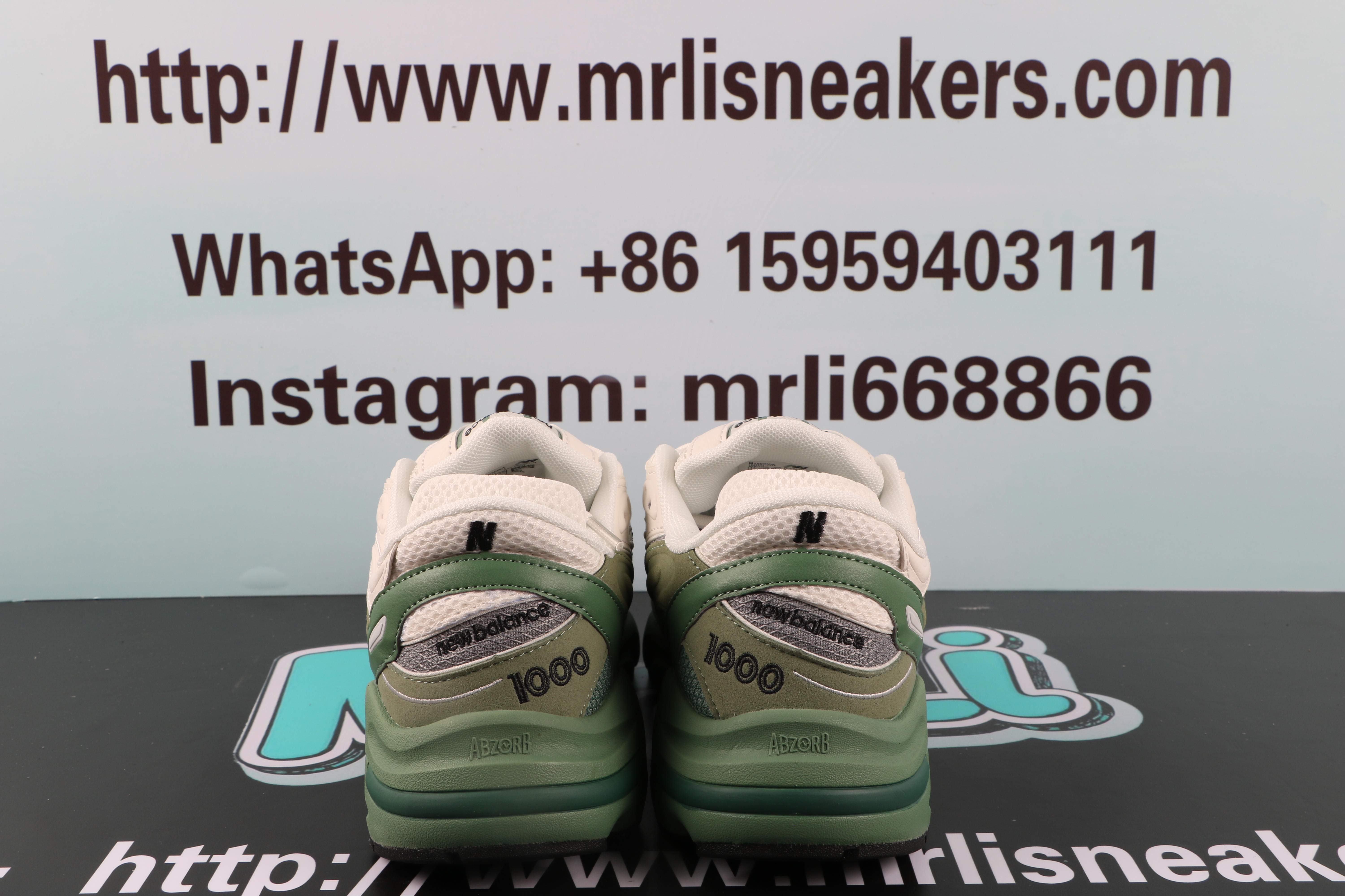 New Balance 1000 Green Grey