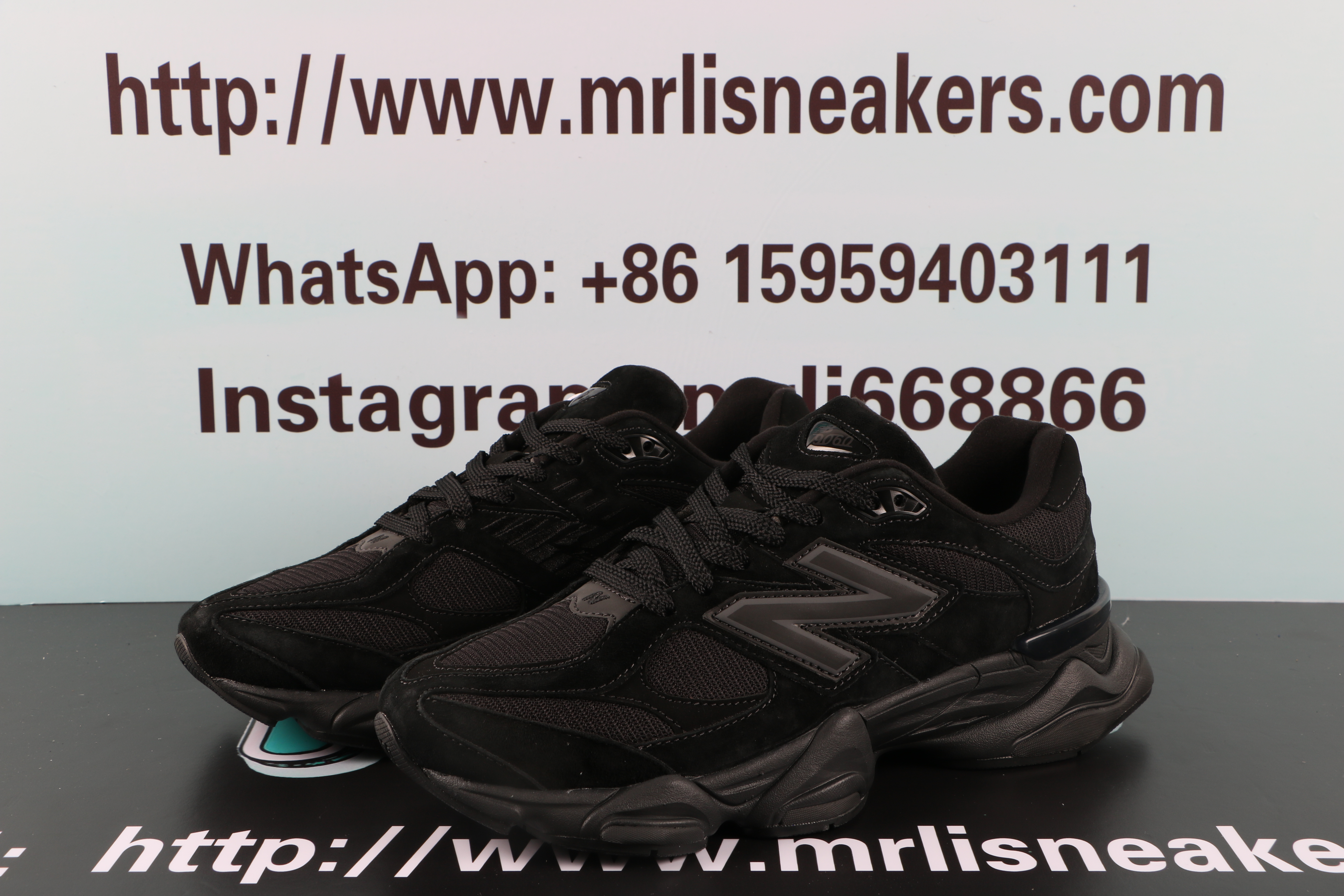 New Balance 9060 Triple Black