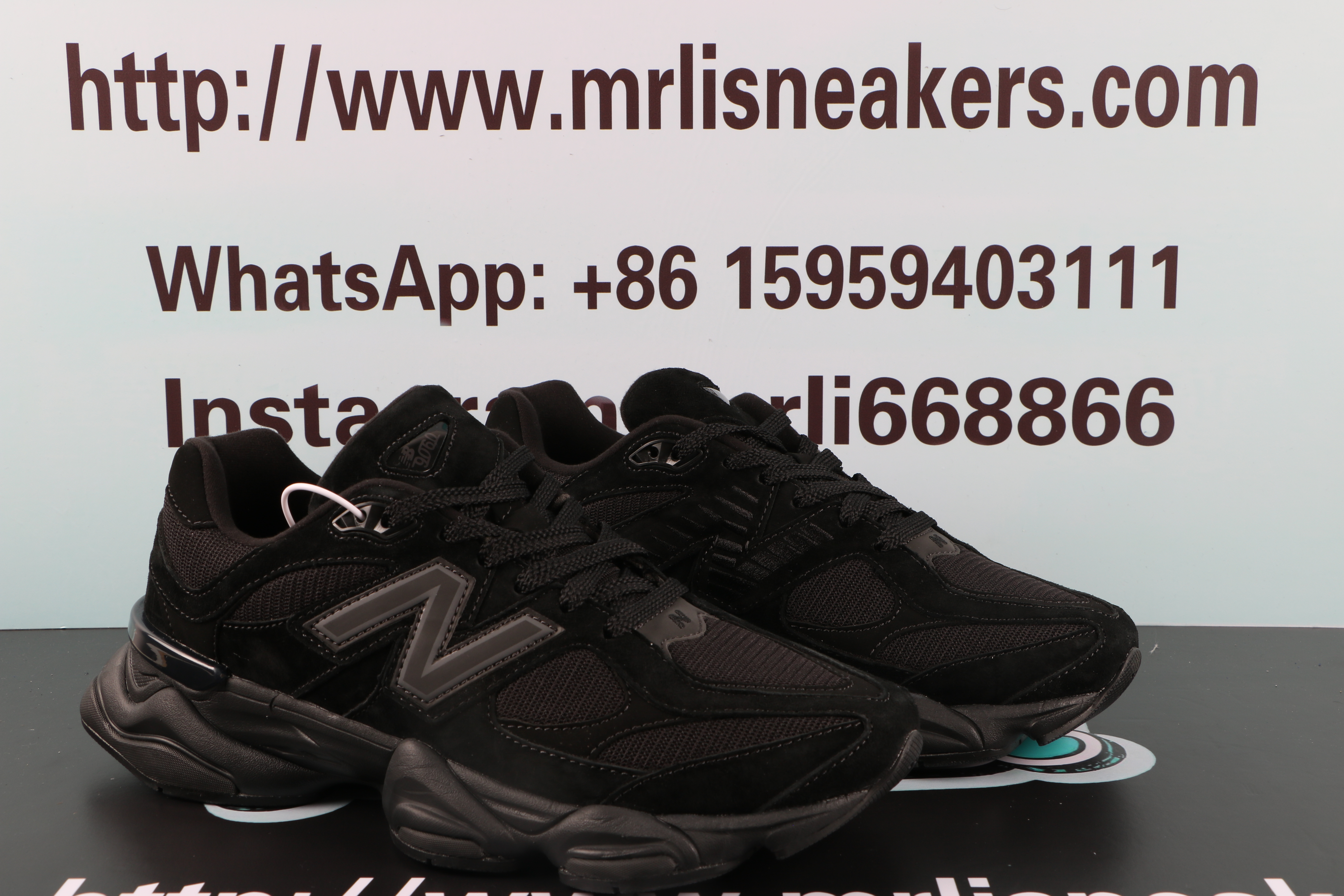 New Balance 9060 Triple Black