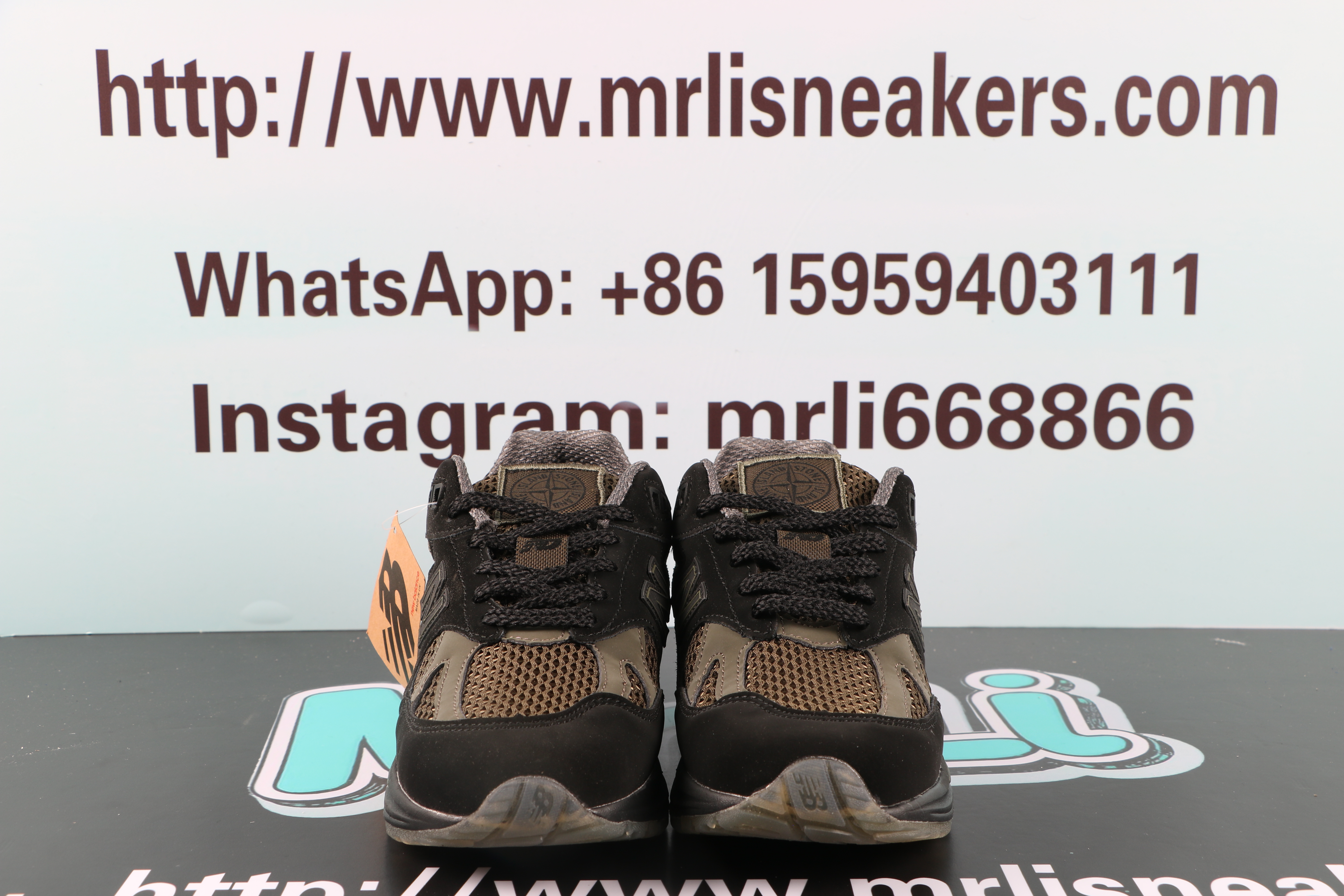 New Balance 991V2 Stone Island Black Olive
