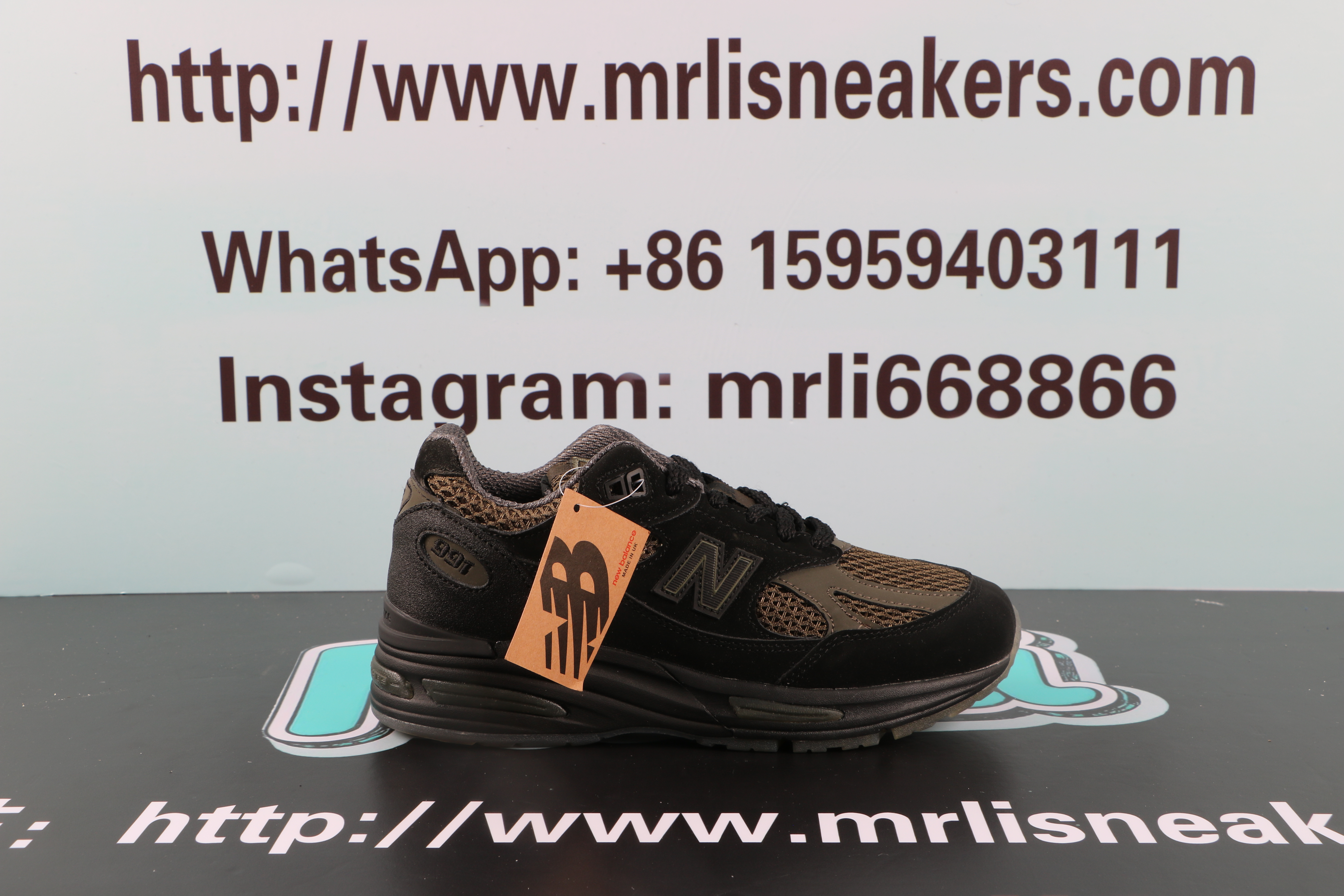 New Balance 991V2 Stone Island Black Olive
