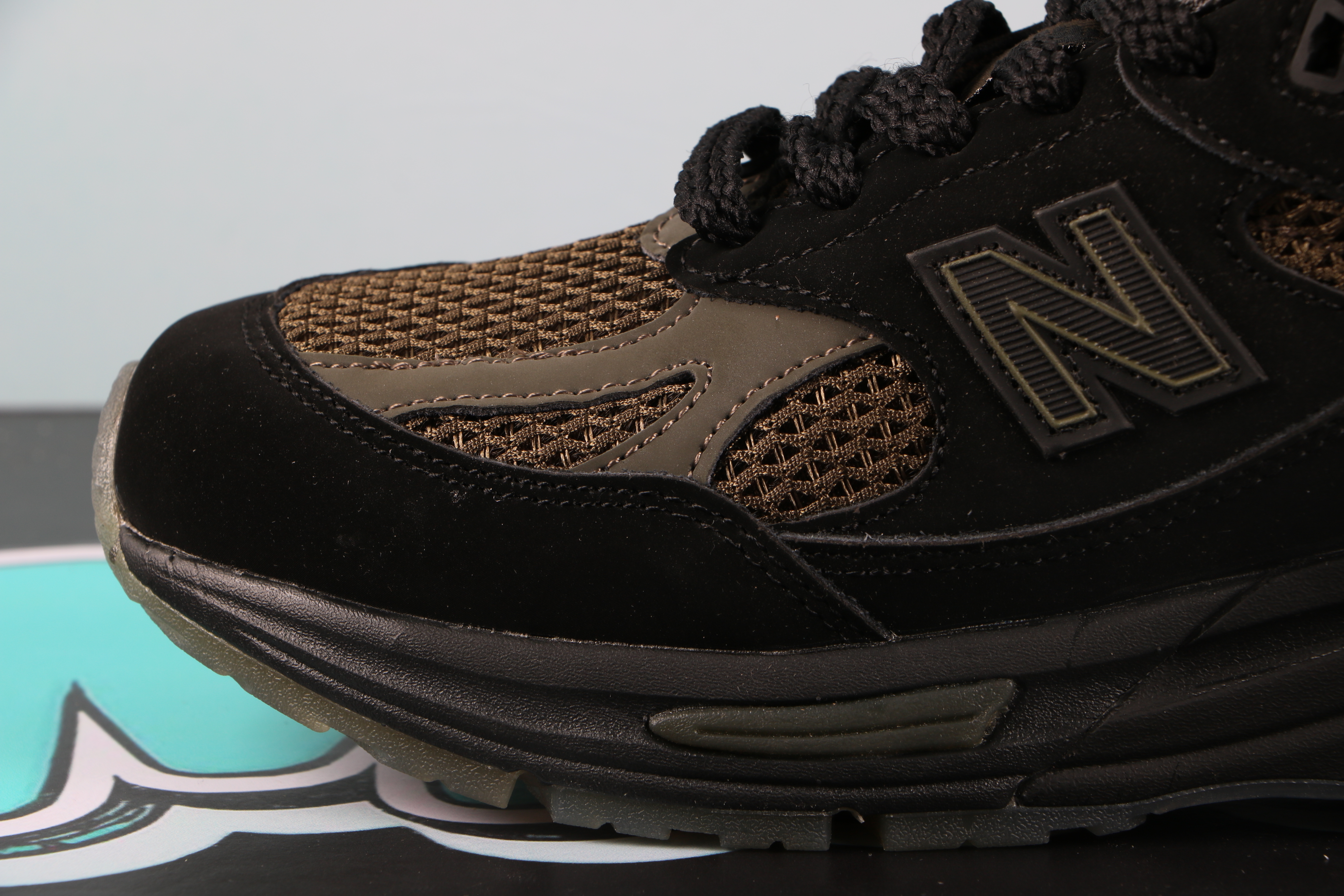 New Balance 991V2 Stone Island Black Olive