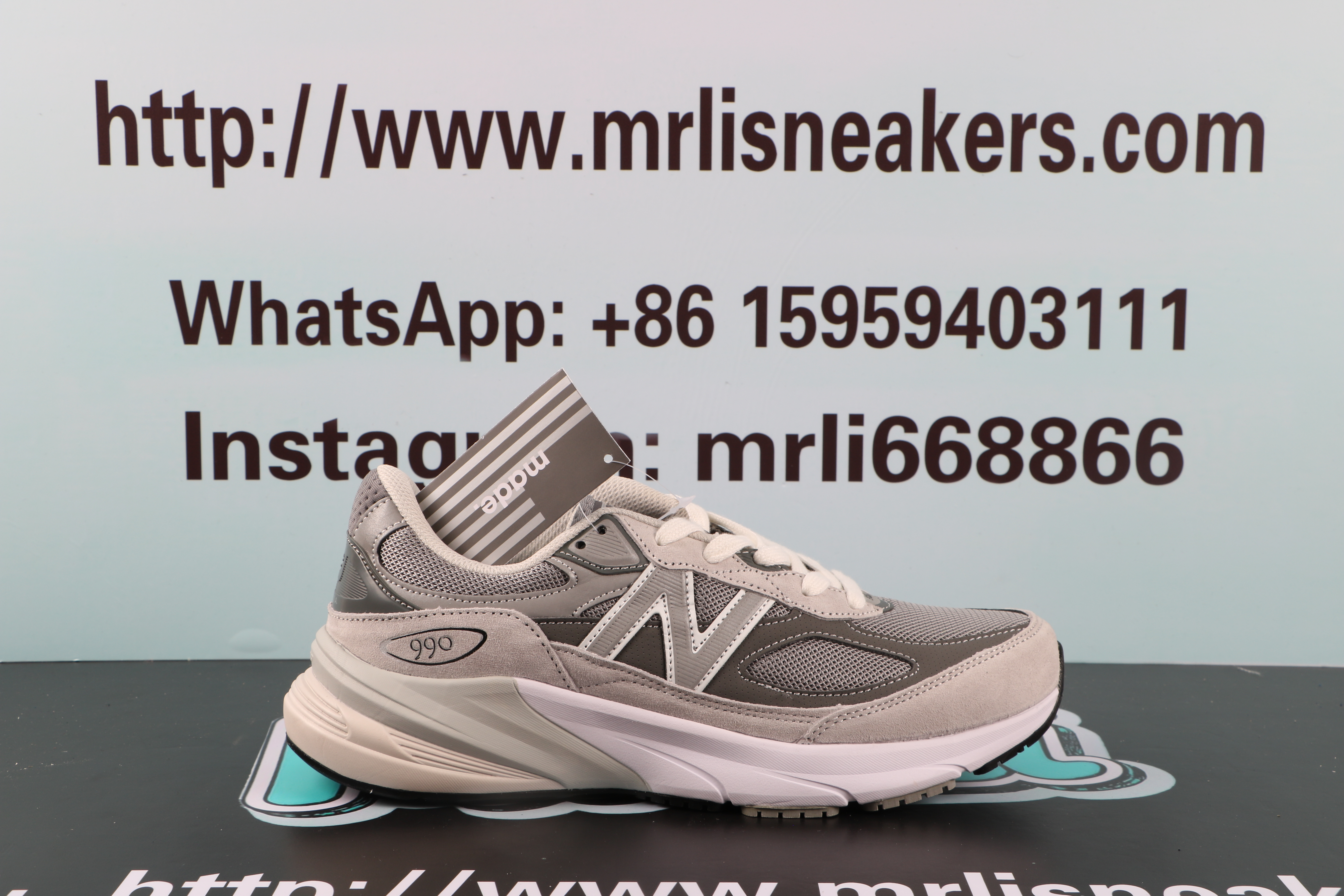 New Balance 990V6 MiUSA Grey