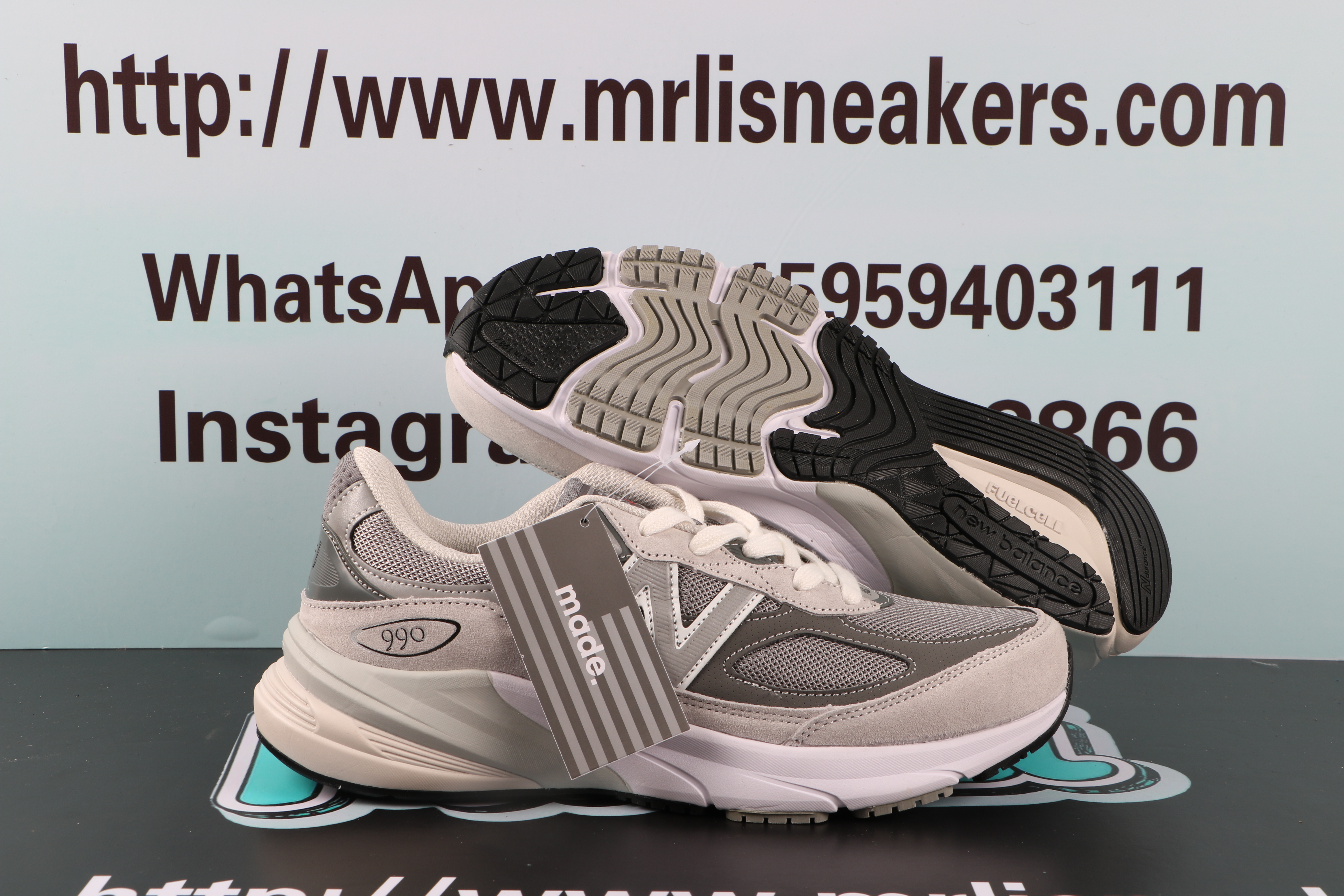 New Balance 990V6 MiUSA Grey