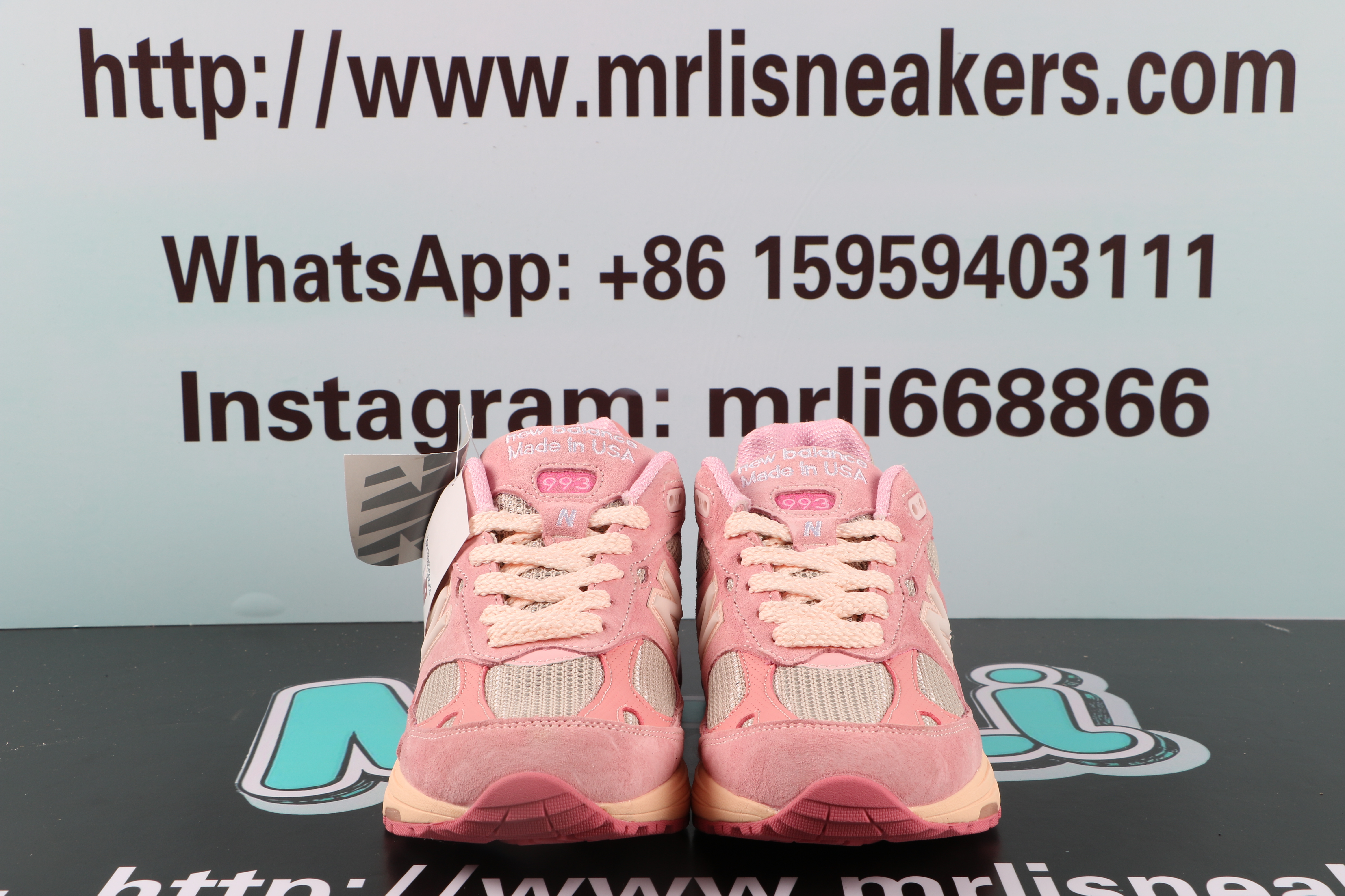 New Balance 993 Joe Freshgoods Performance Art Powder Pink