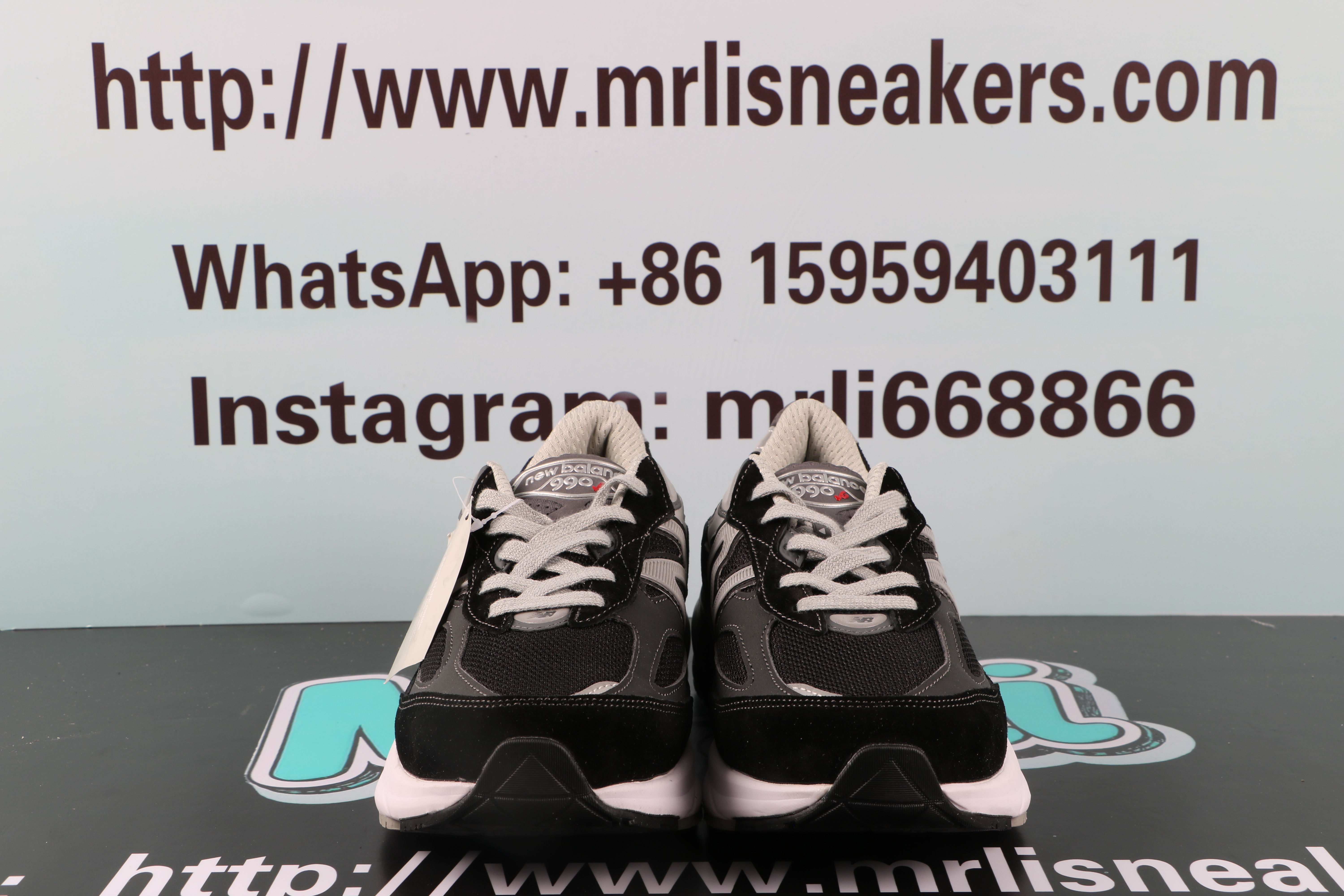 New Balance 990V6 MiUSA Balck Grey White