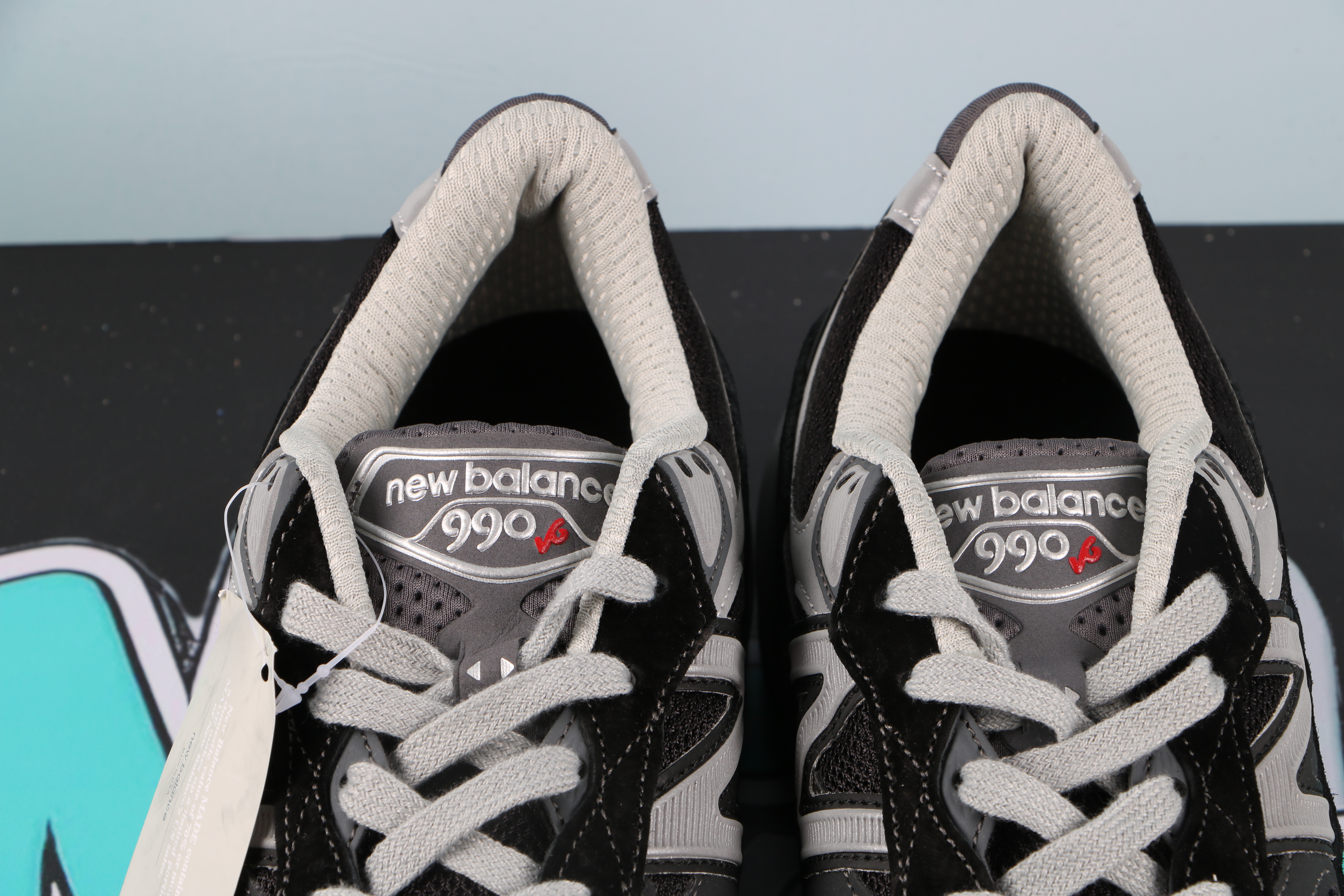 New Balance 990V6 MiUSA Balck Grey White