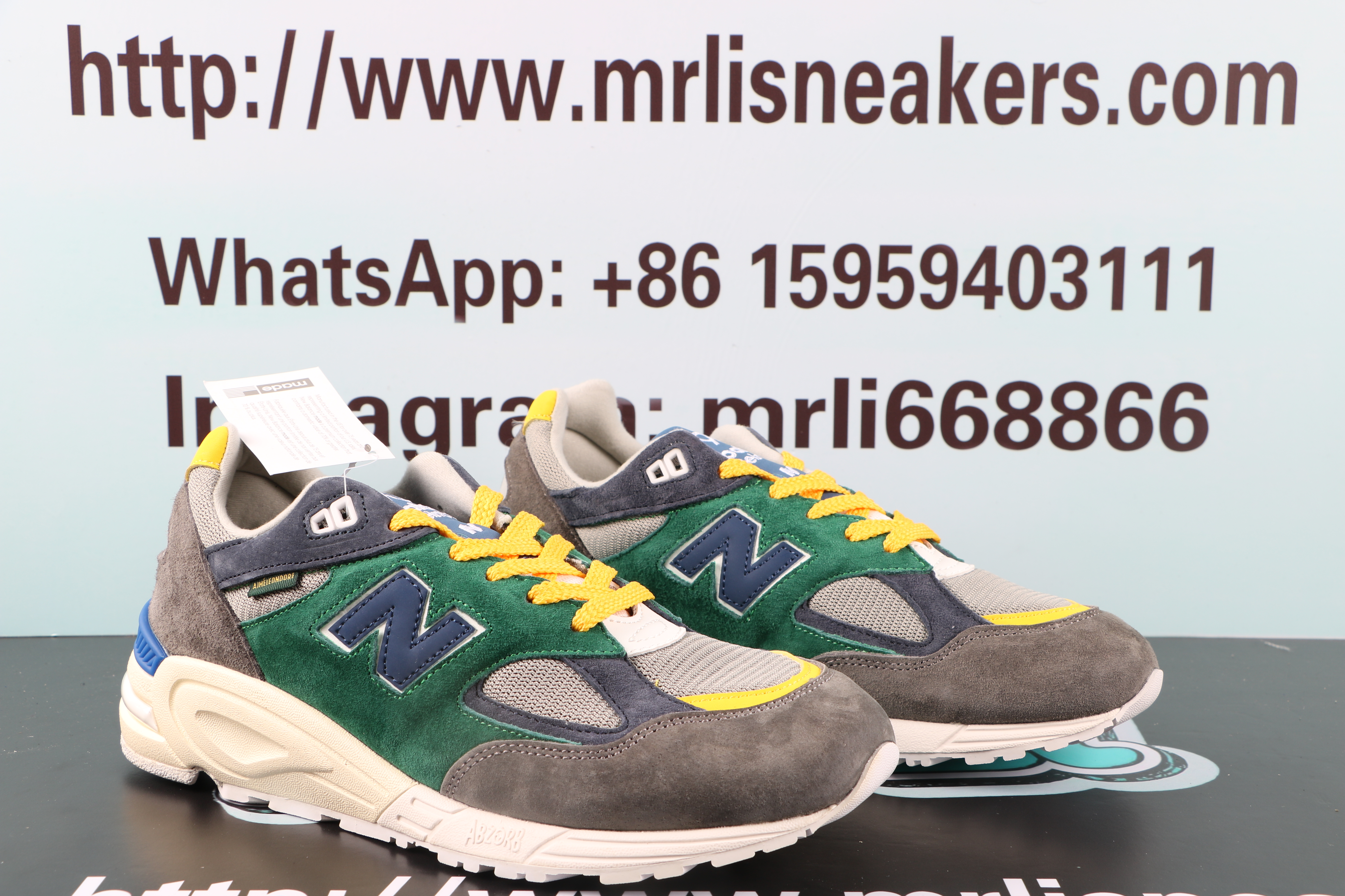 New Balance 990v2 Aime Leon Dore Life in the Balance