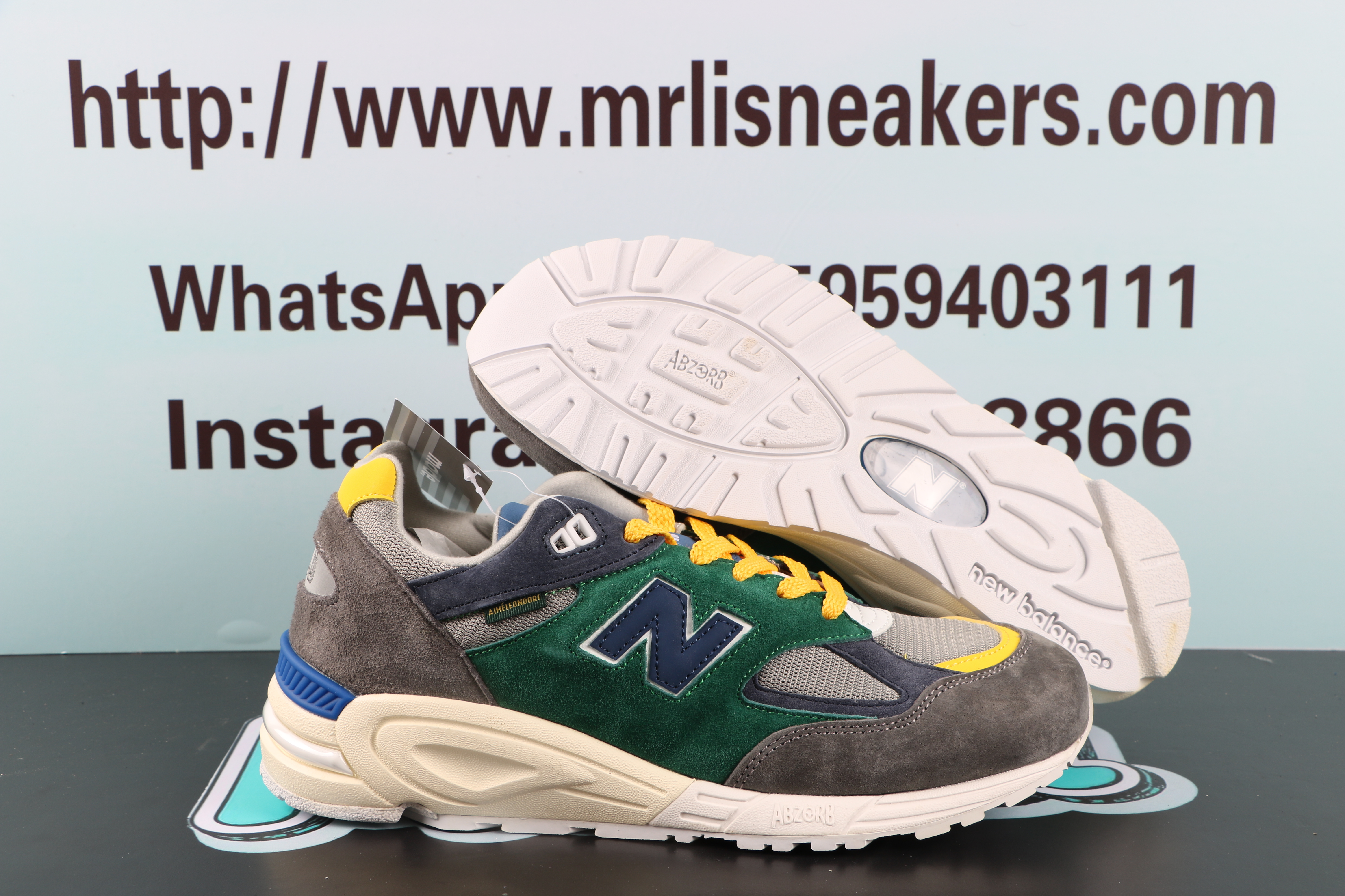 New Balance 990v2 Aime Leon Dore Life in the Balance