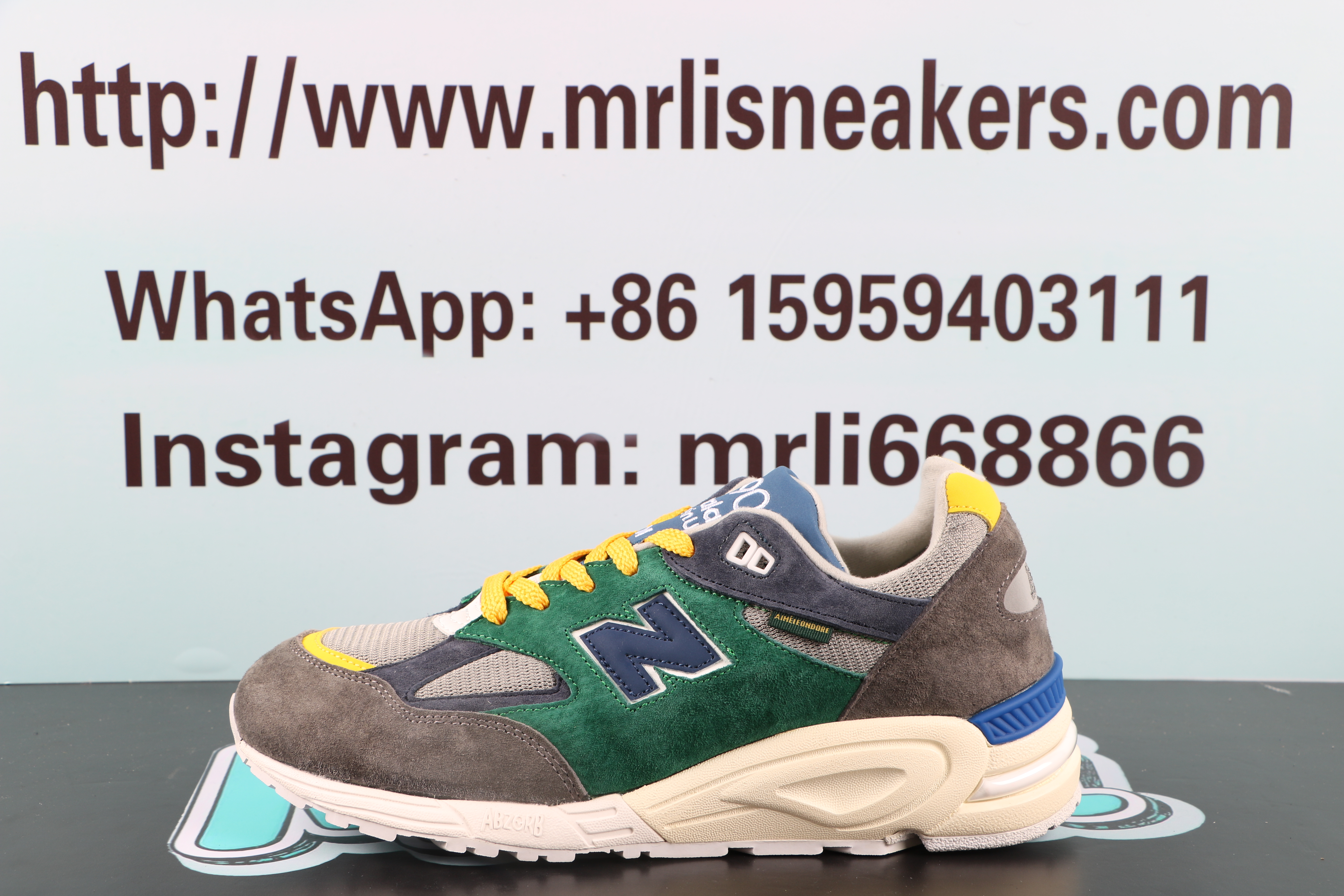 New Balance 990v2 Aime Leon Dore Life in the Balance