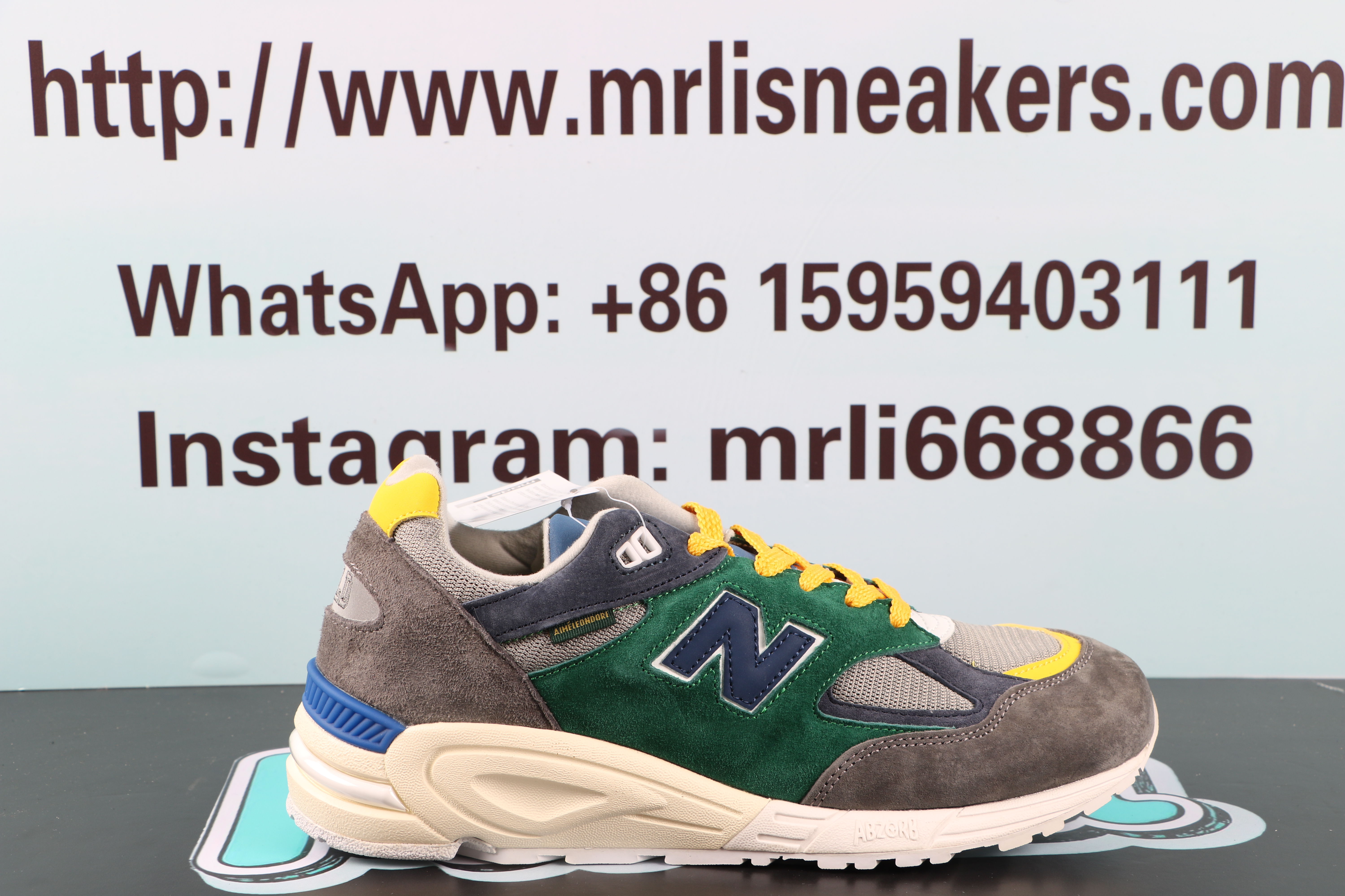 New Balance 990v2 Aime Leon Dore Life in the Balance