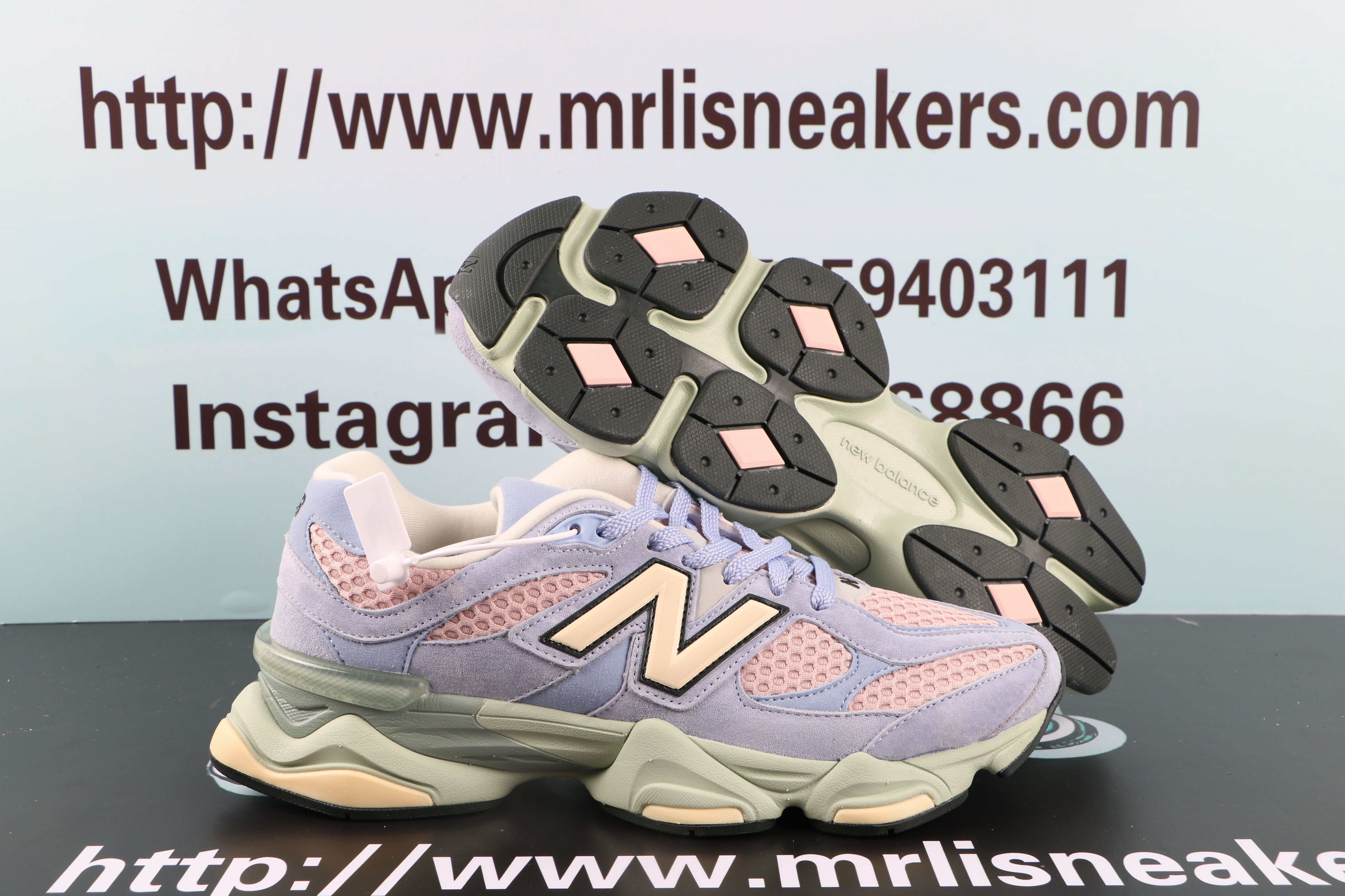 New Balance 9060 The Whitaker Group Missing Pieces Daydream Blue