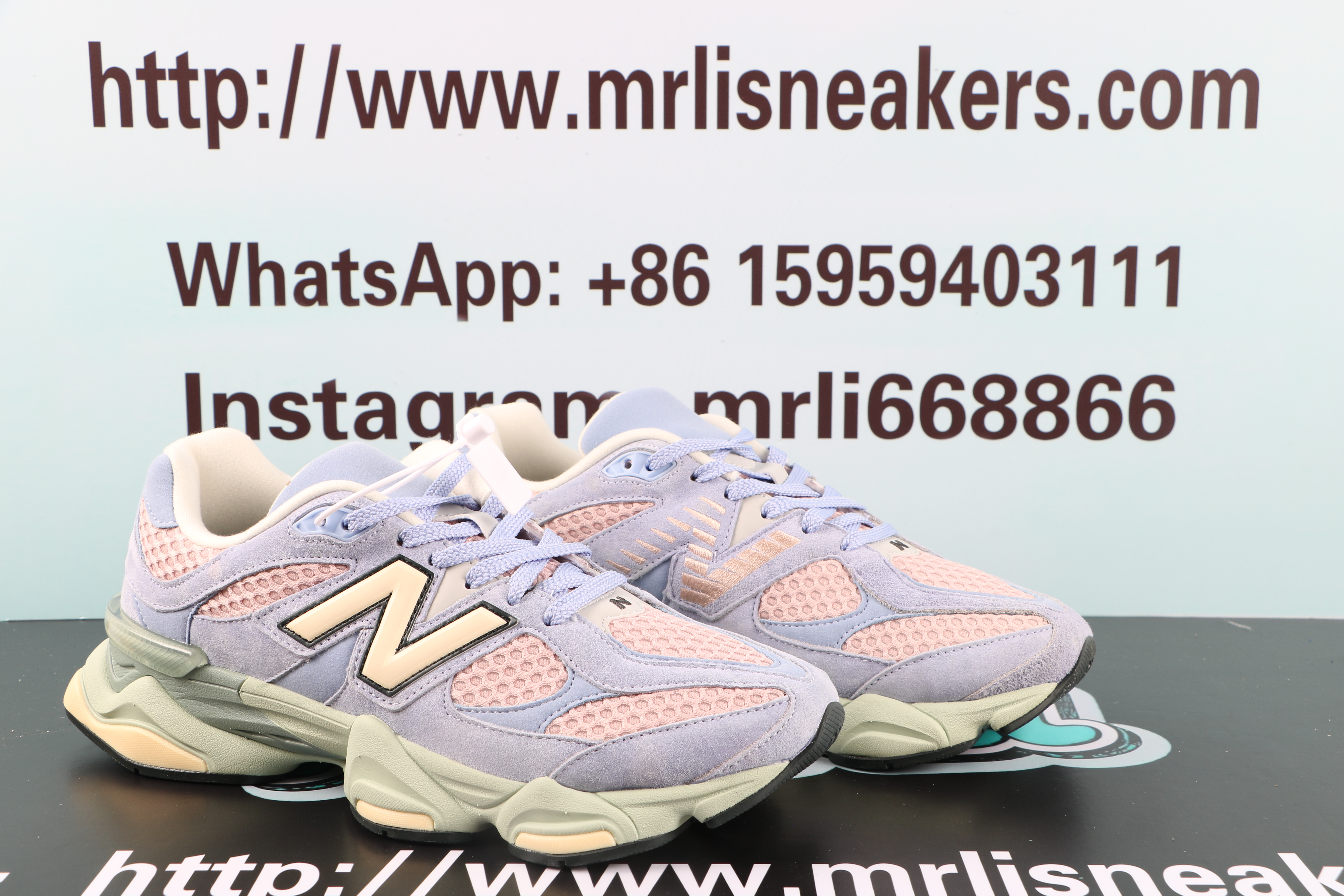 New Balance 9060 The Whitaker Group Missing Pieces Daydream Blue