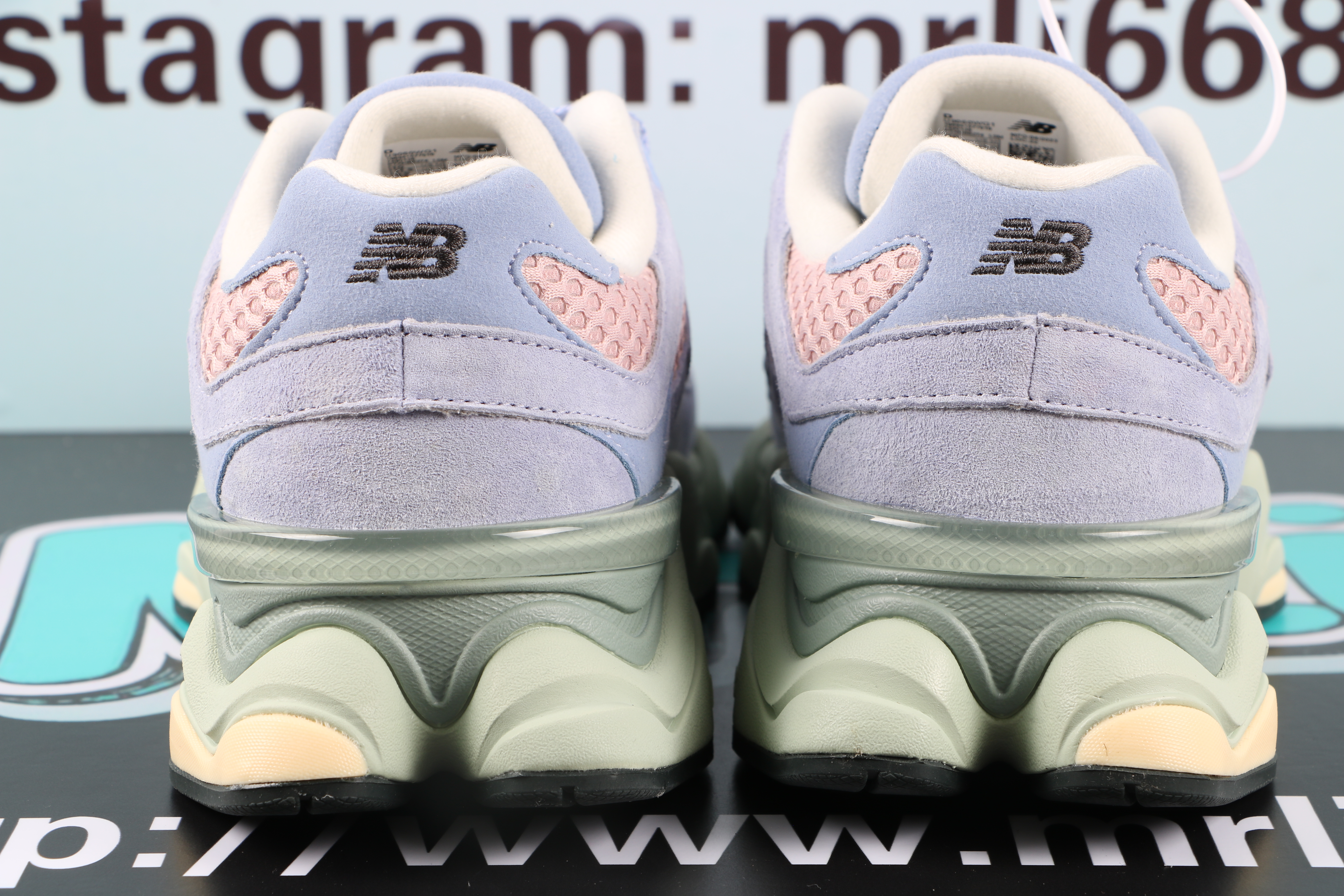 New Balance 9060 The Whitaker Group Missing Pieces Daydream Blue