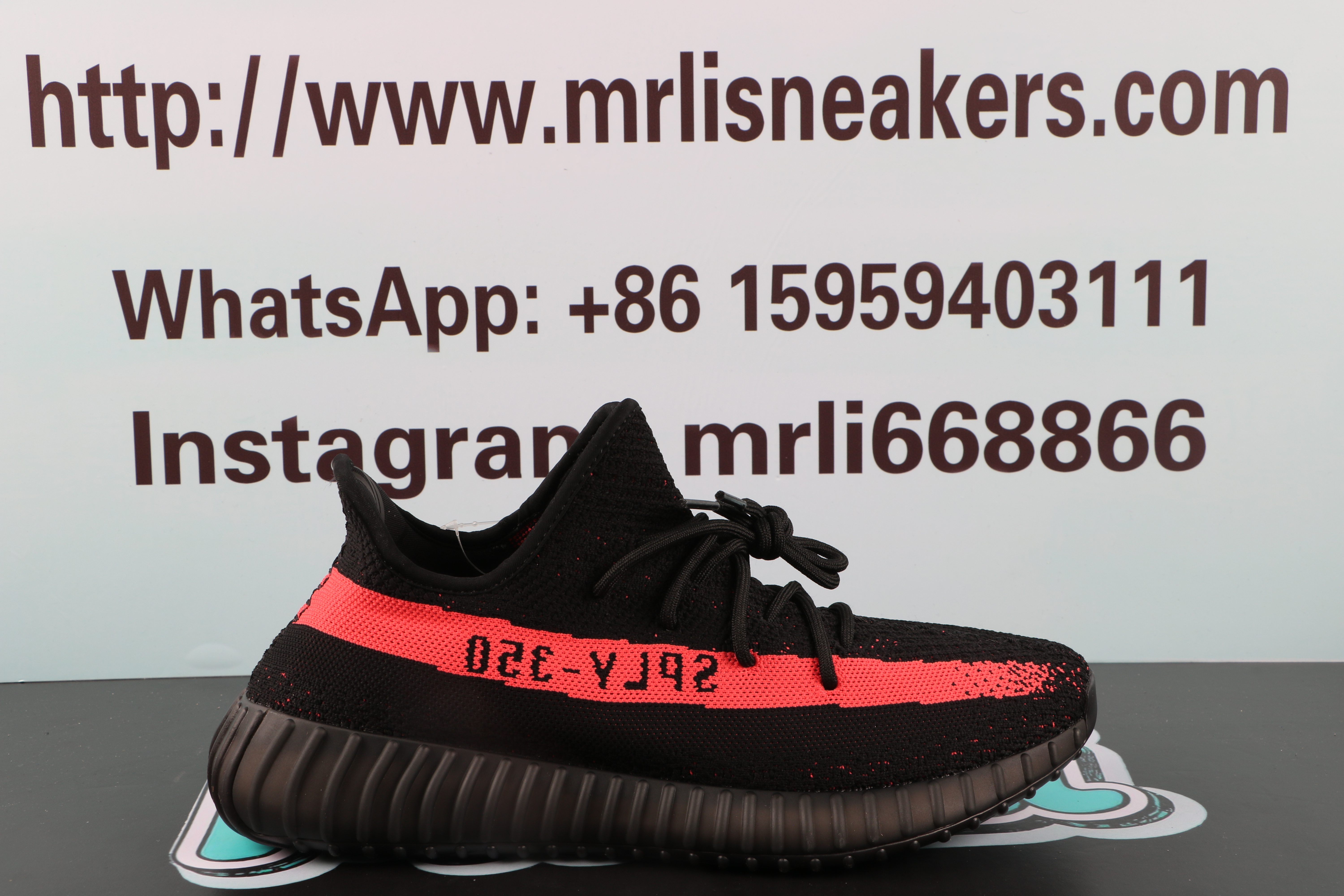 Yeezy Boost 350 V2 Core Black Red