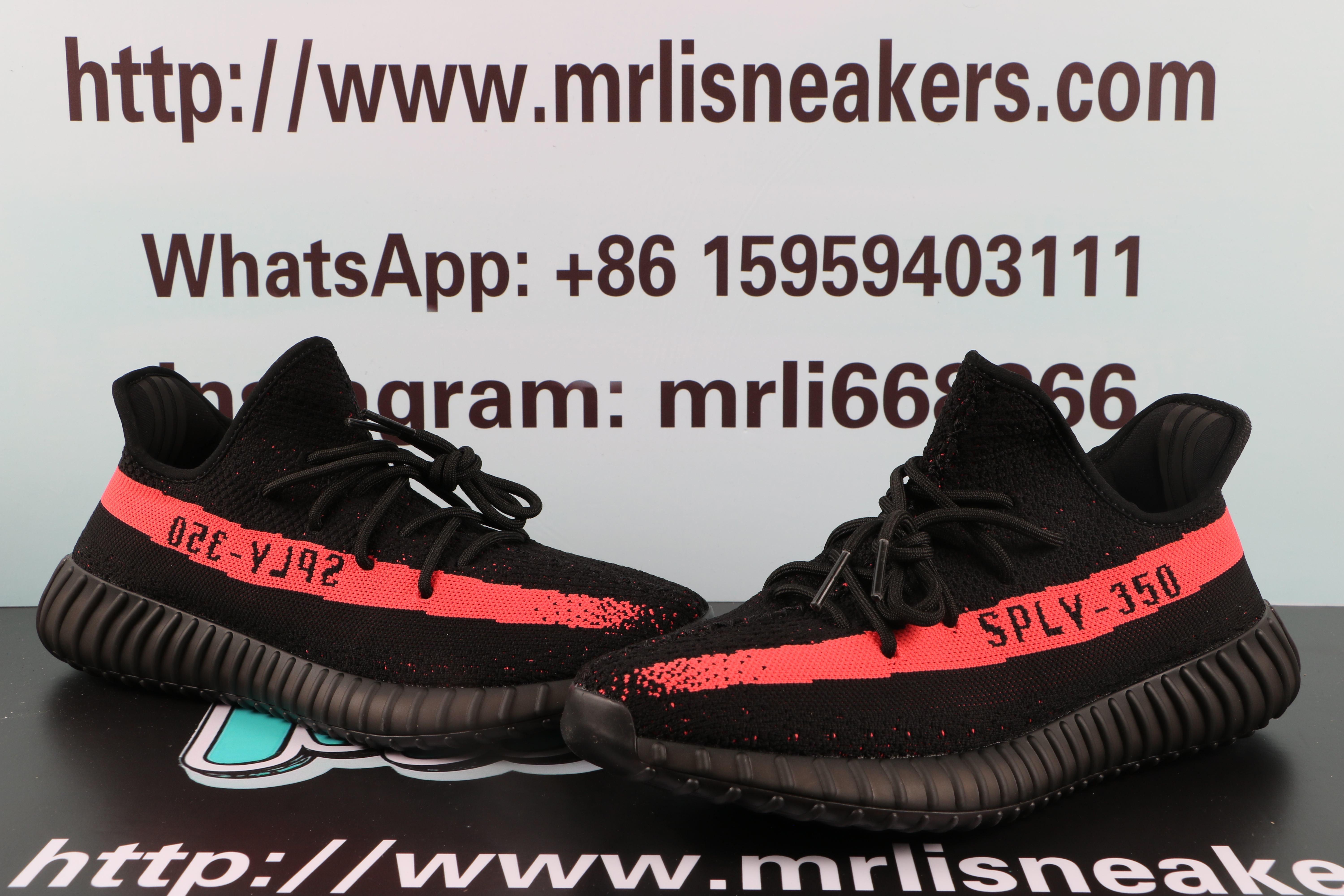 Yeezy Boost 350 V2 Core Black Red