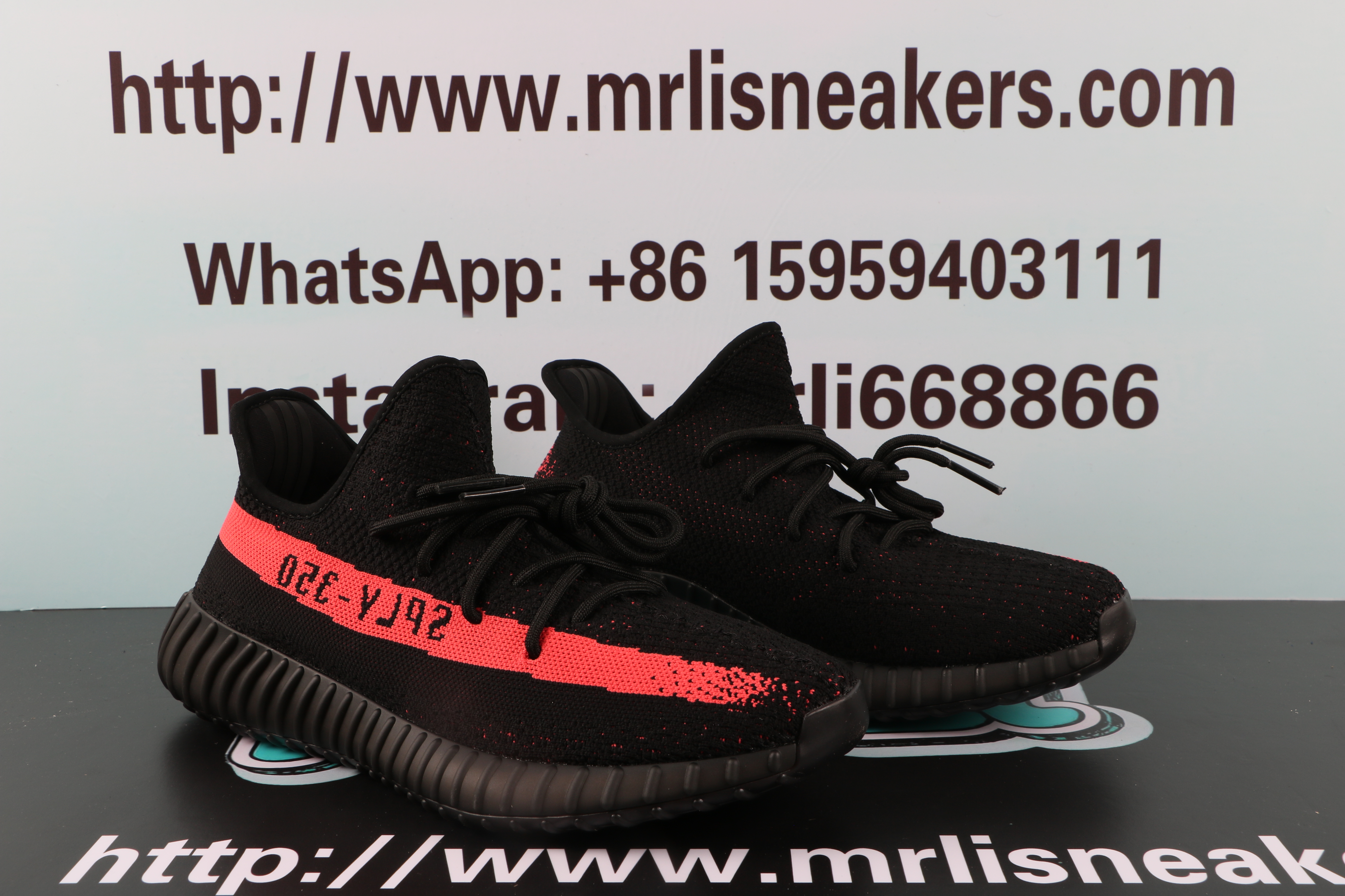 Yeezy Boost 350 V2 Core Black Red