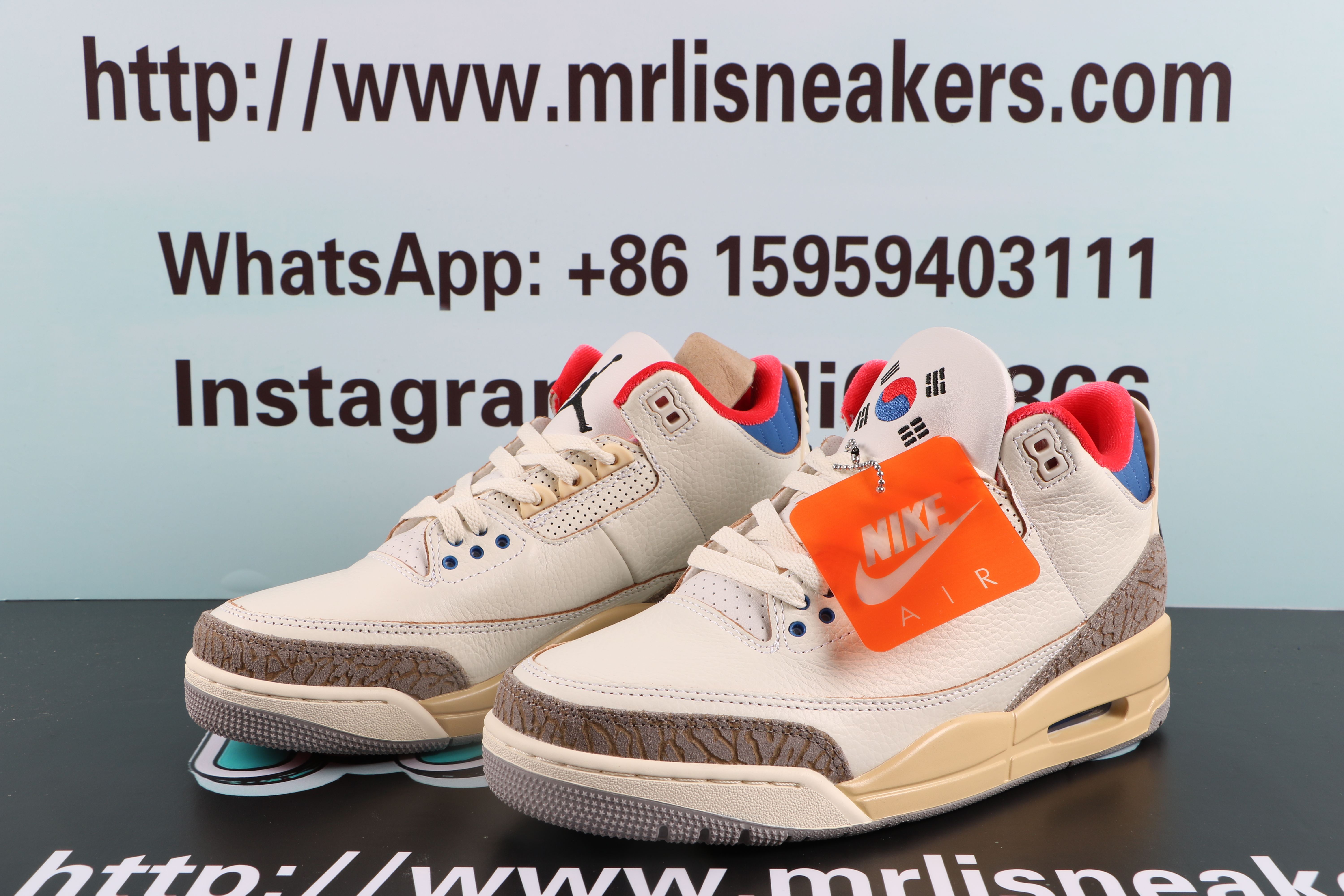 Jordan 3 Retro Seoul