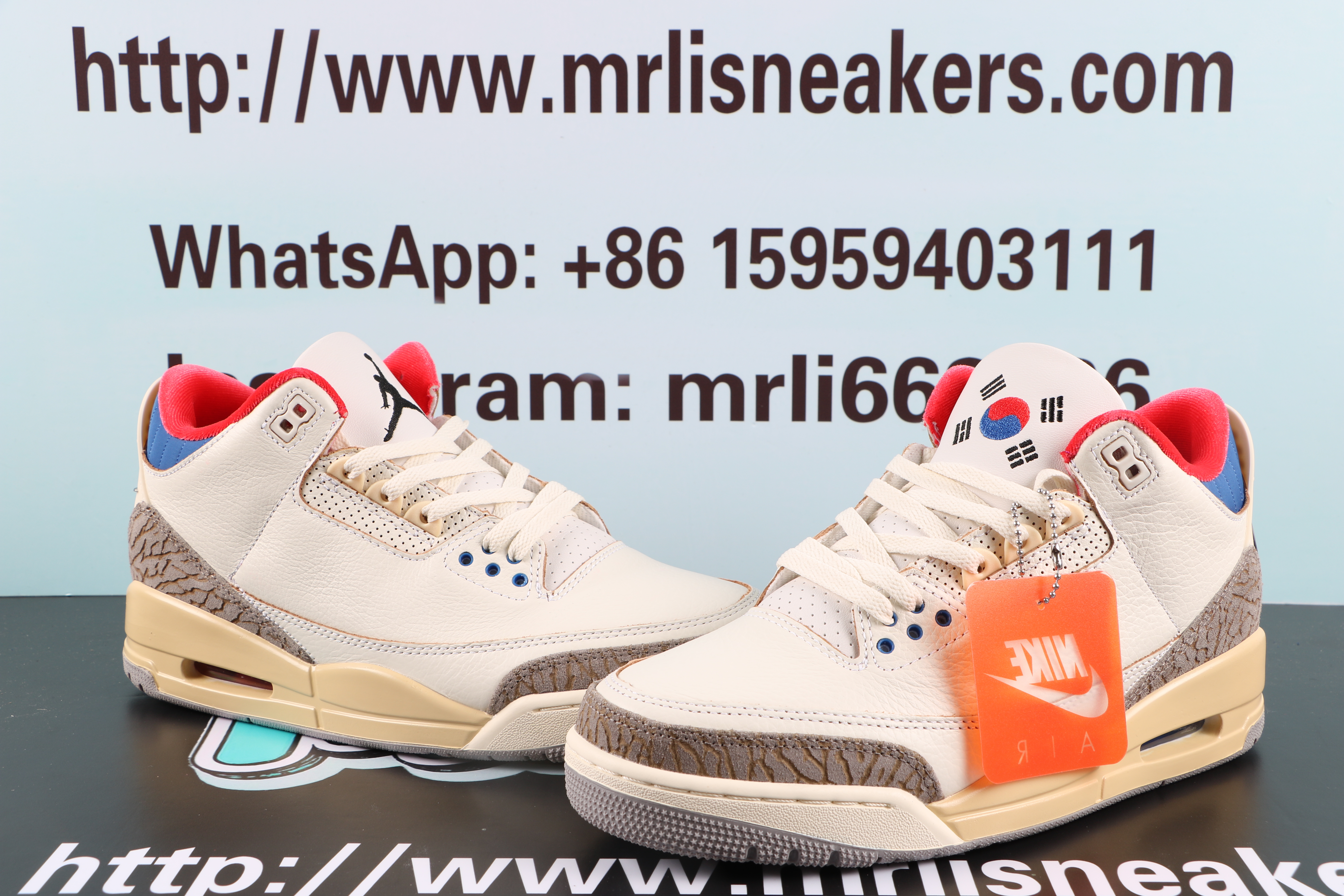 Jordan 3 Retro Seoul