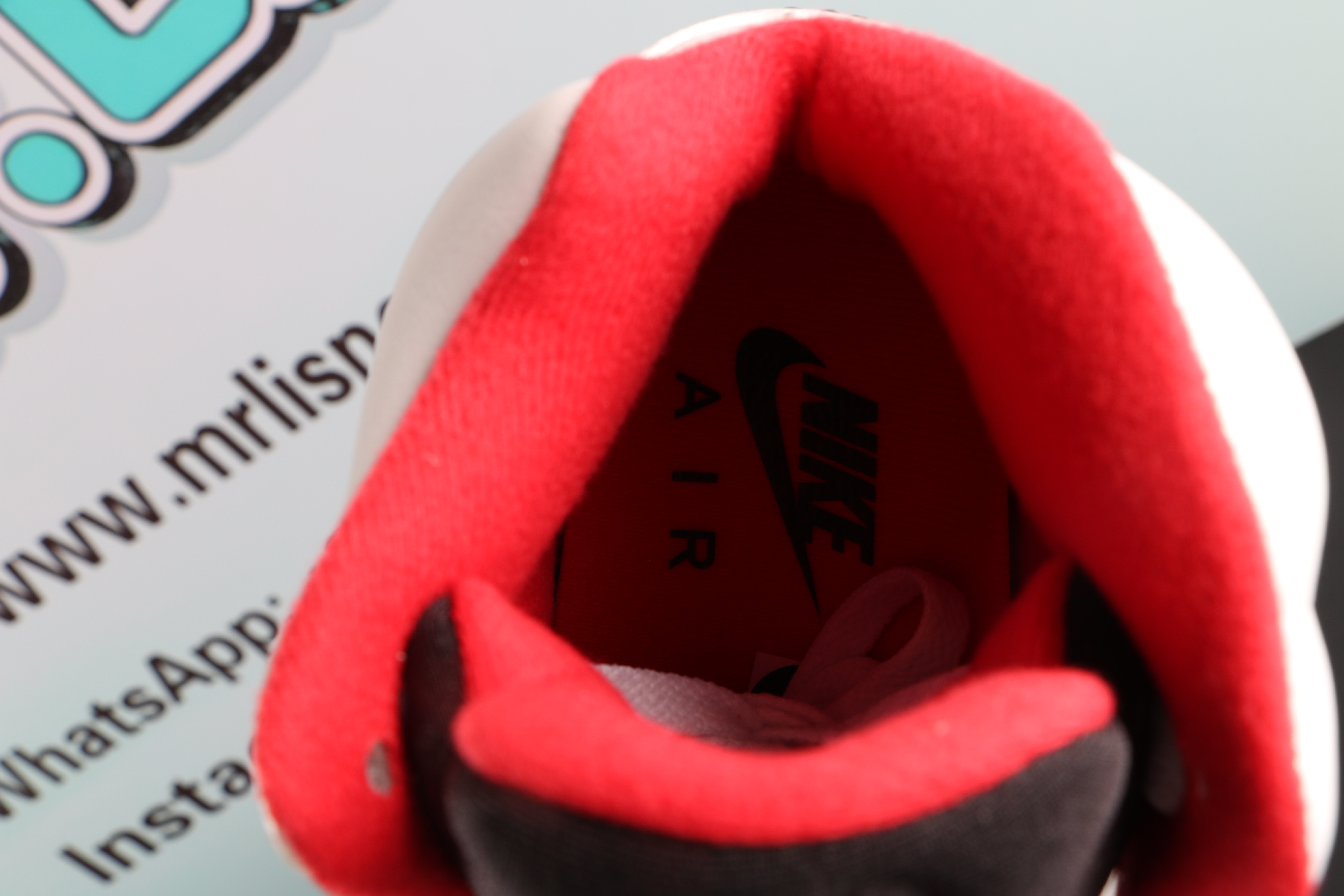 Jordan 5 Retro Fire Red Black Tongue