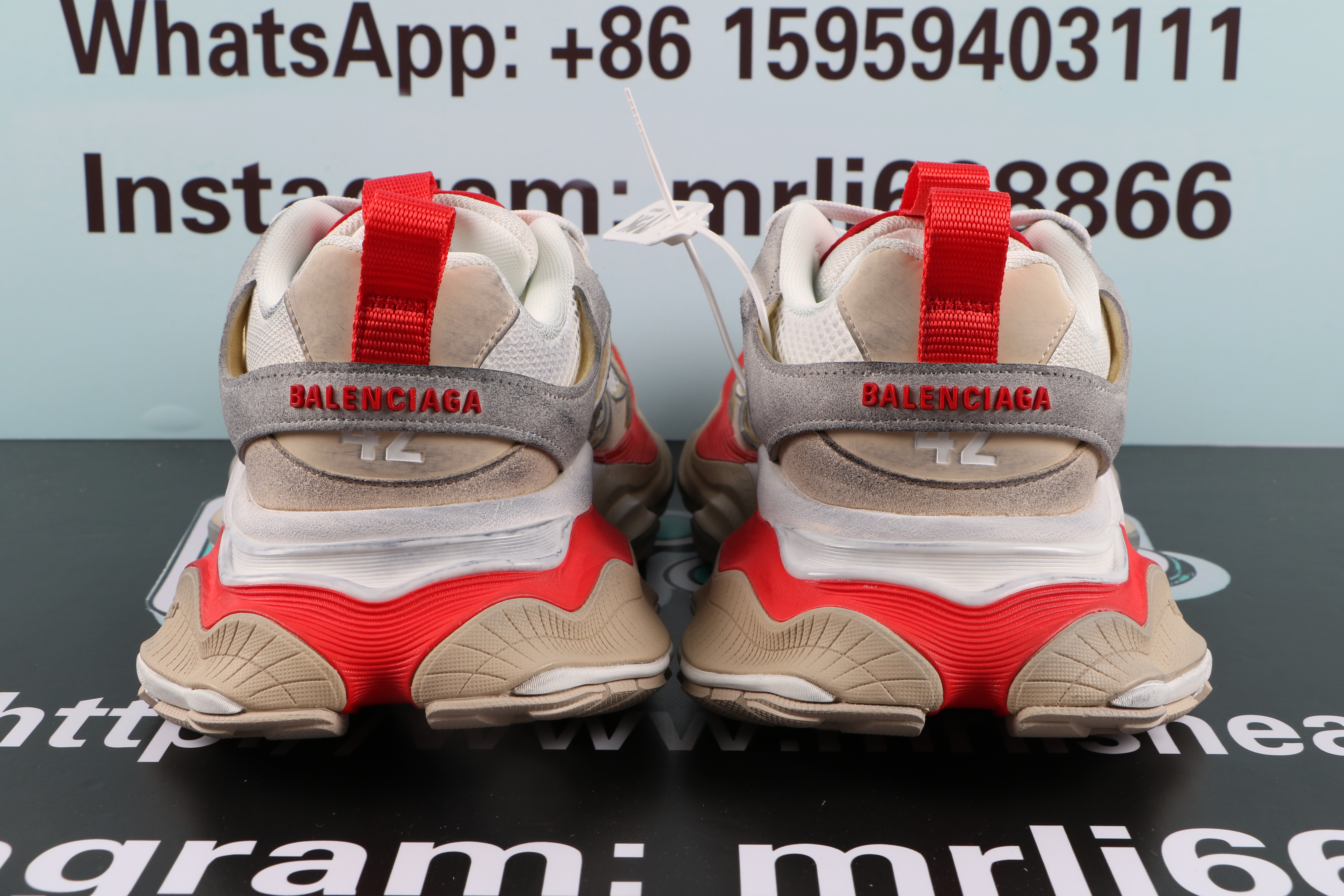 Balenciaga Cargo Sneaker Orange