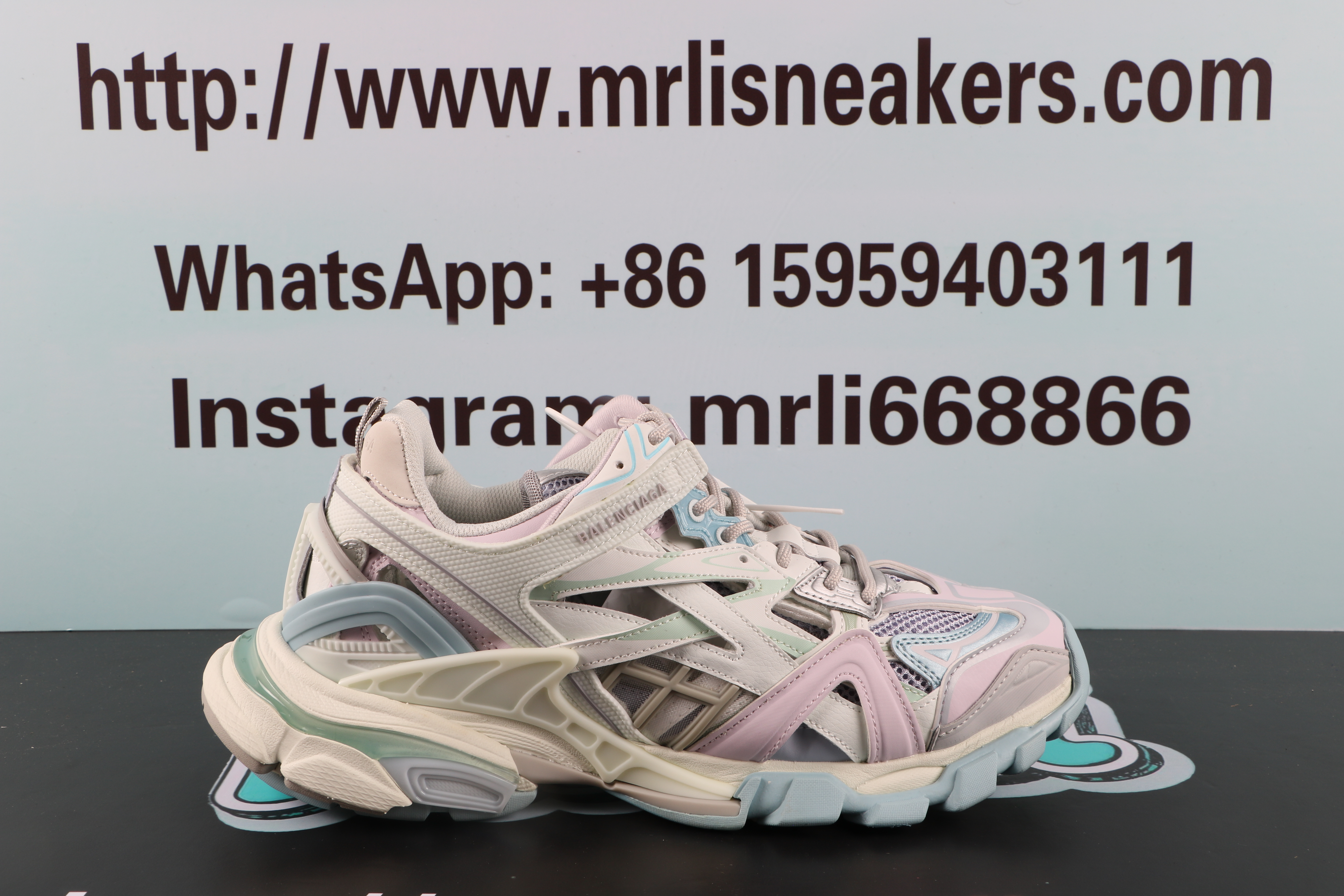 Balenciaga Track .2 Pastel